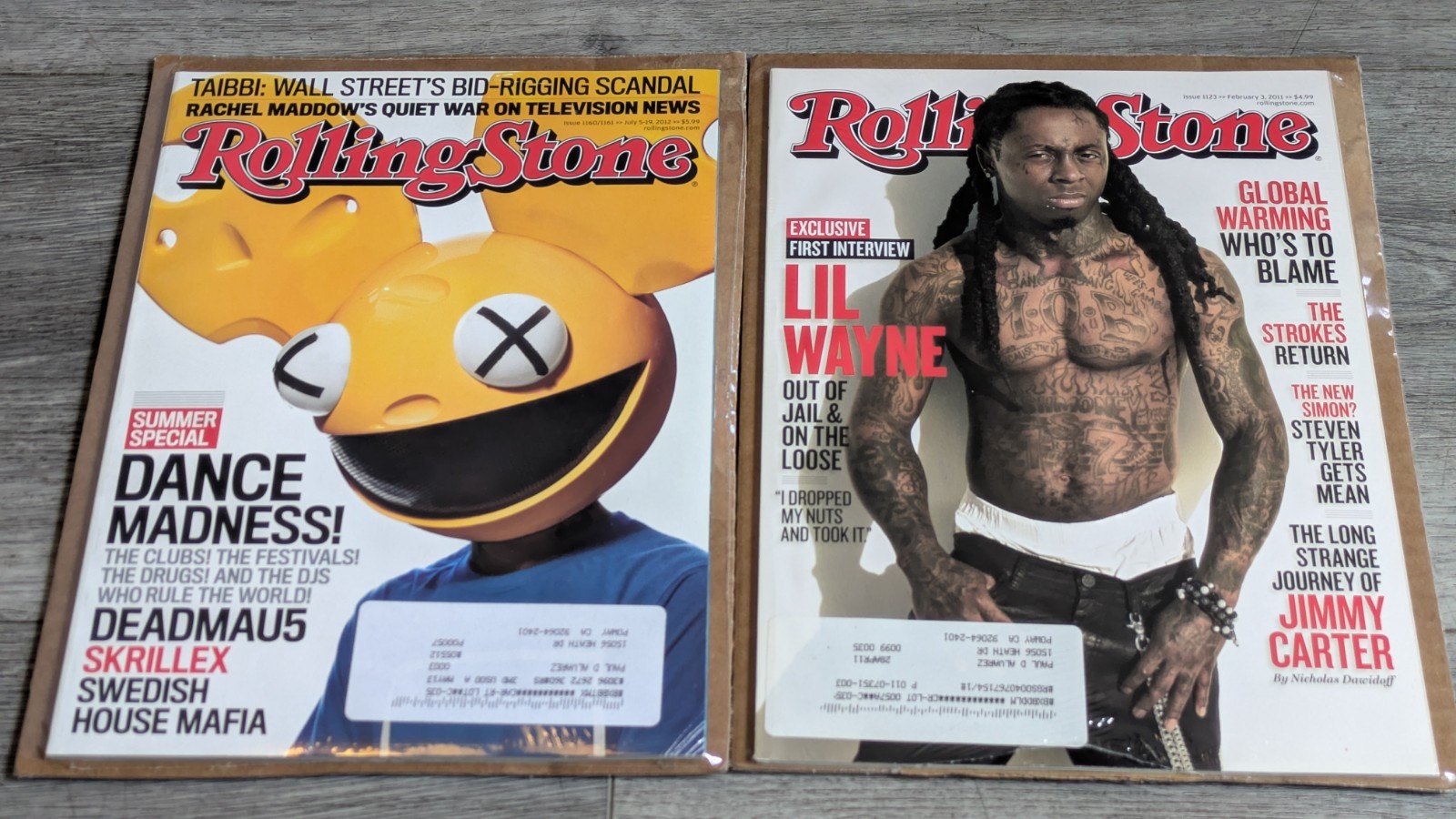 **EARLY 2010’S ROLLLING STONE MAGAZINE LOT (42) ISSUES GORGEOUS CONDITION**
