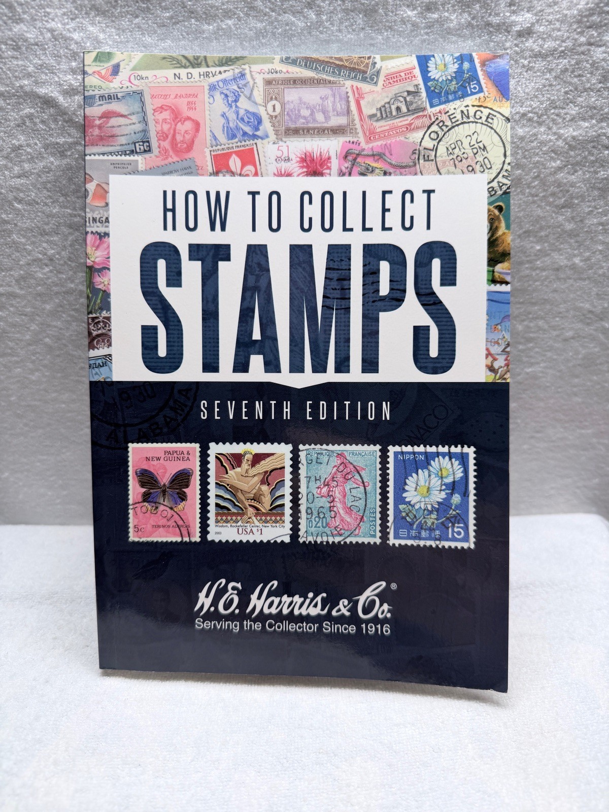 How To Collect Stamps 7th Edition H E Harris Collector Guide Book Used