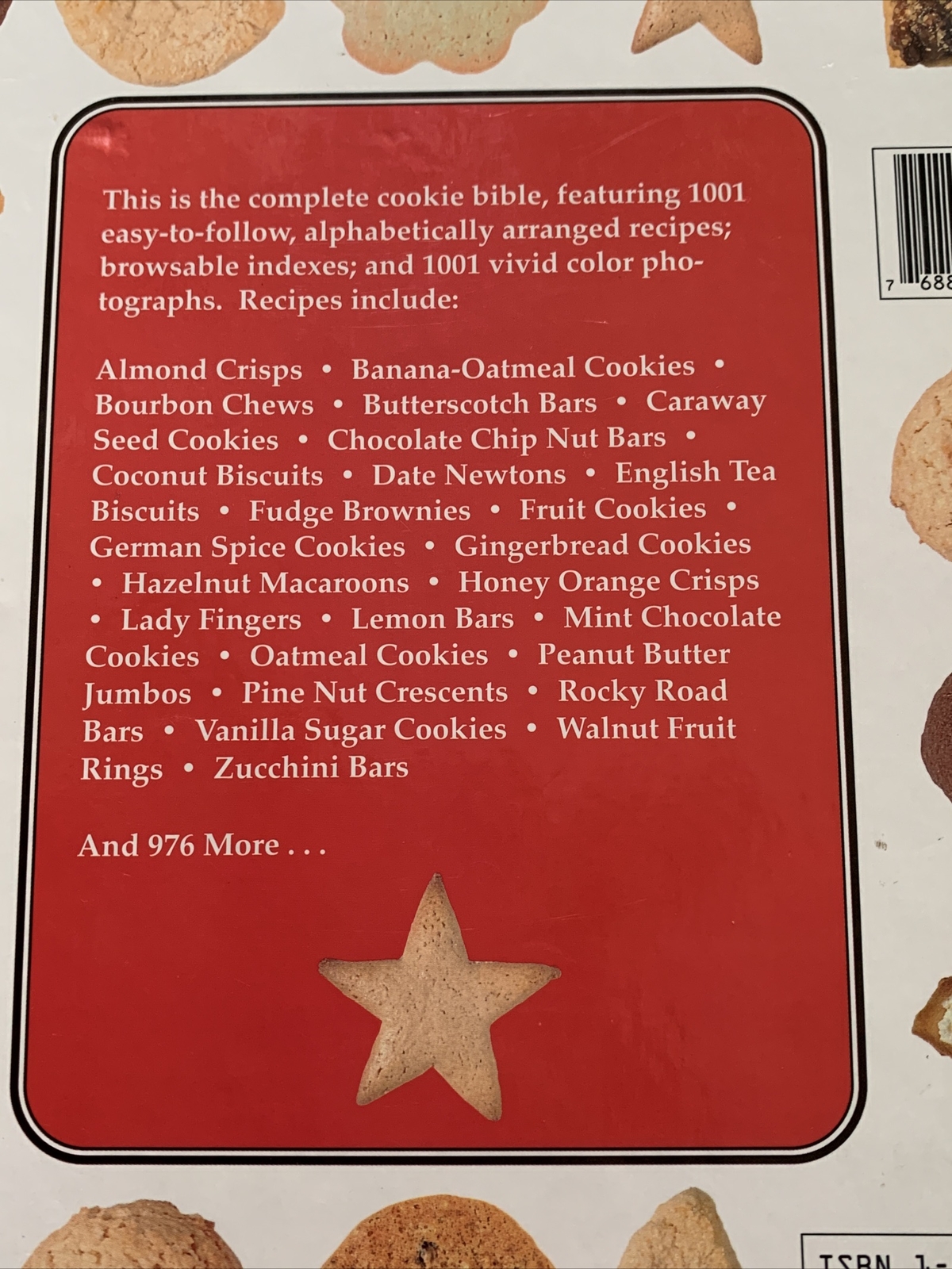 1001 Cookie Recipes DELICIOUS Gregg Gillespie 428 Pages Hardback Pictures 💗174