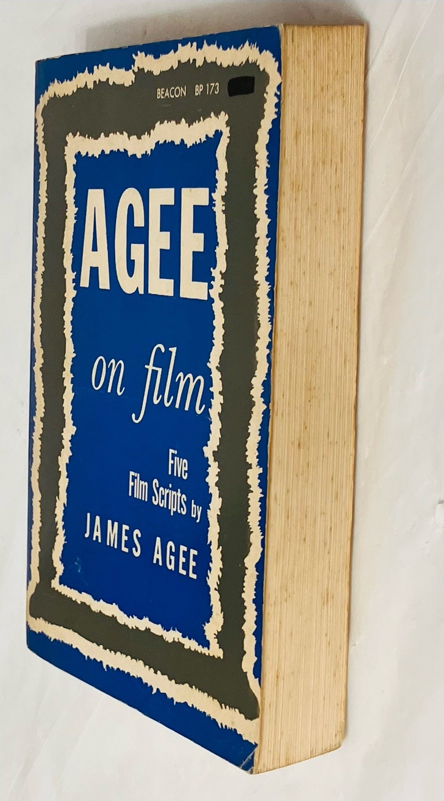 James Agee on Film 5 Scripts (1964) Beacon Paperback, African Queen Night Hunter
