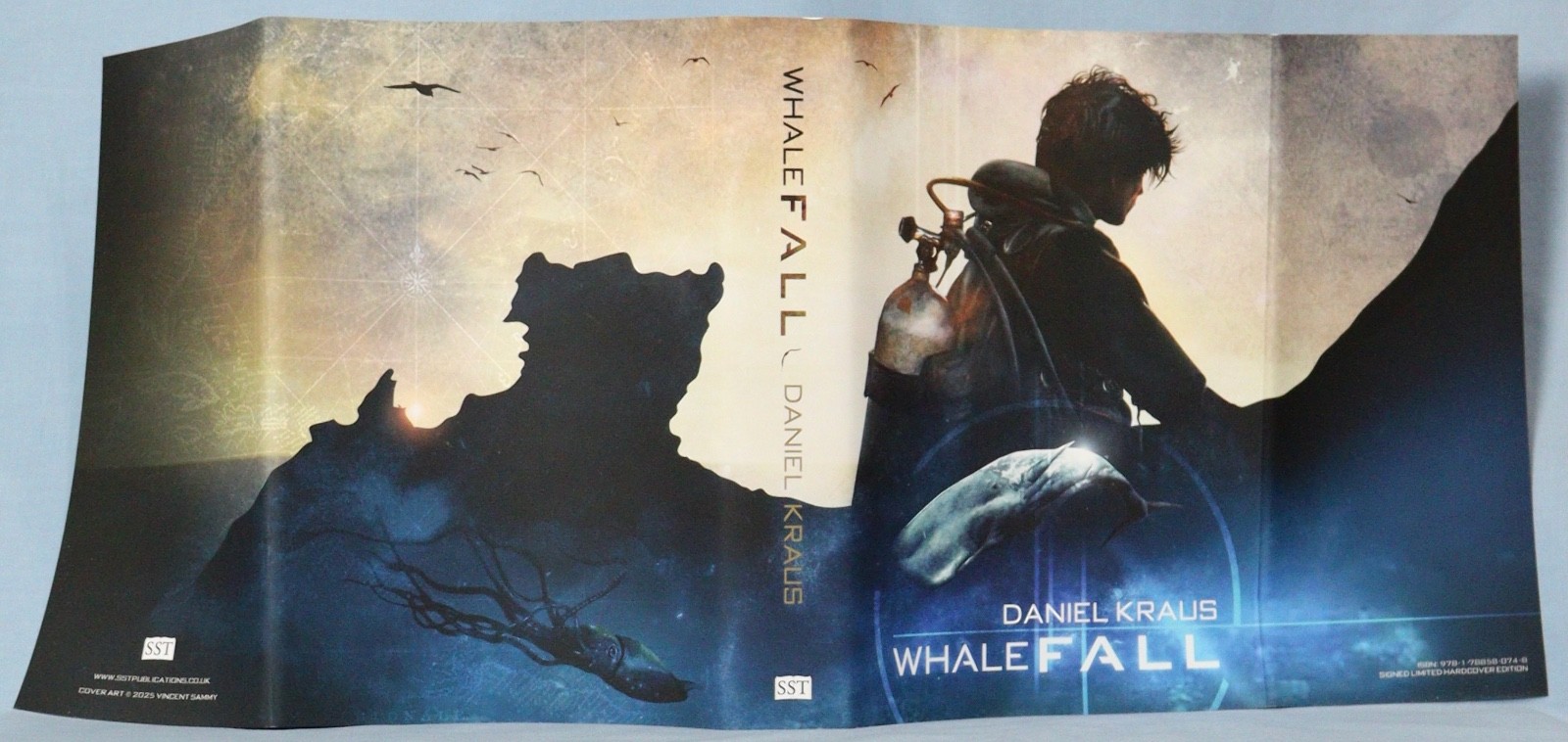 Daniel Kraus WHALEFALL Signed X2 Limited Edition #104 SST Press OOP NEW