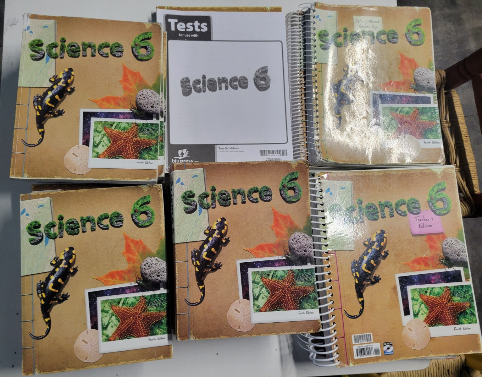 BJU Science 6 4th Edition Curriculum