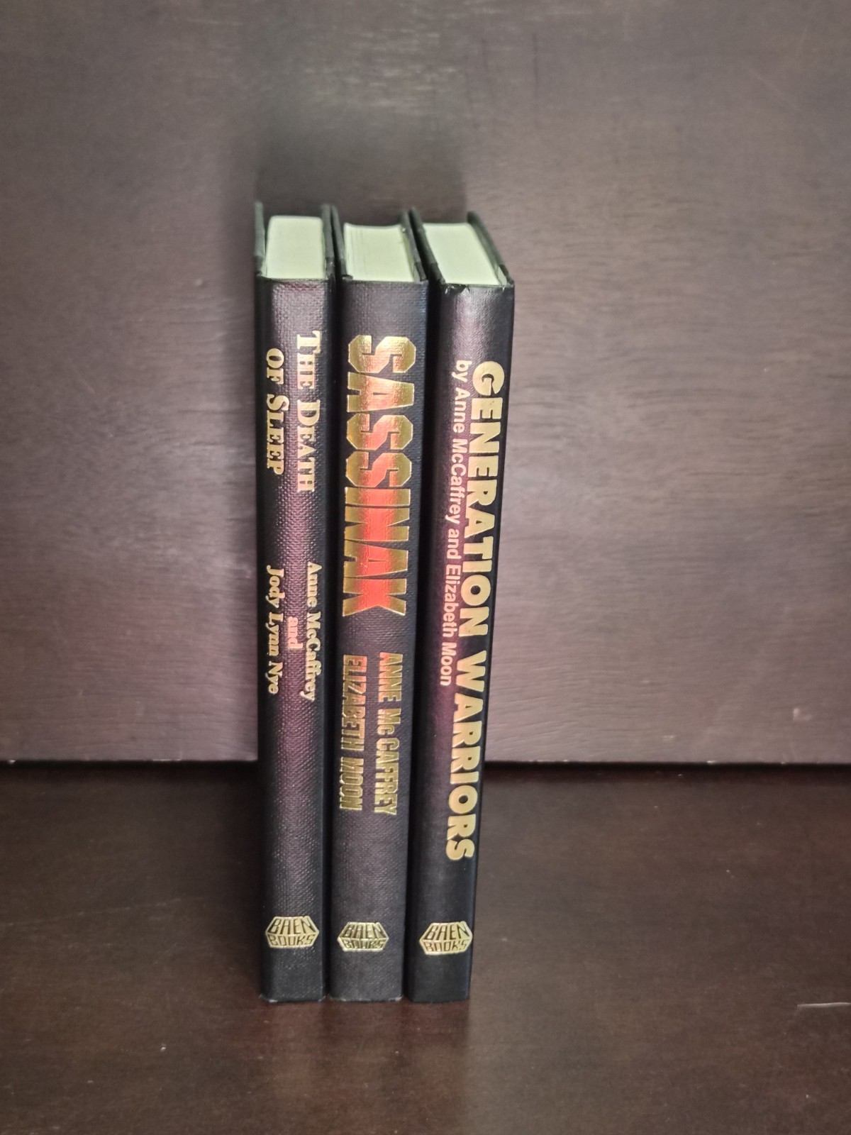 ​McCaffrey SASSINAK DEATH SLEEP GENERATION WARRIORS Planet Pirates BCE HCDJ 1990