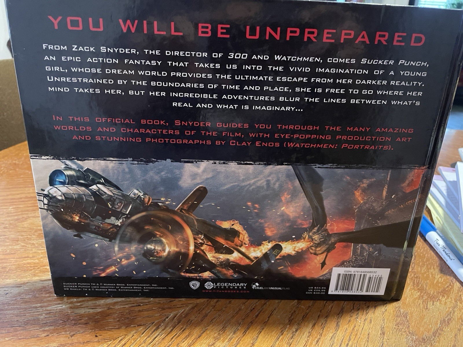 Sucker Punch Art of Film Book Zack Snyder Titan Books First Ed Limited Ed Signed