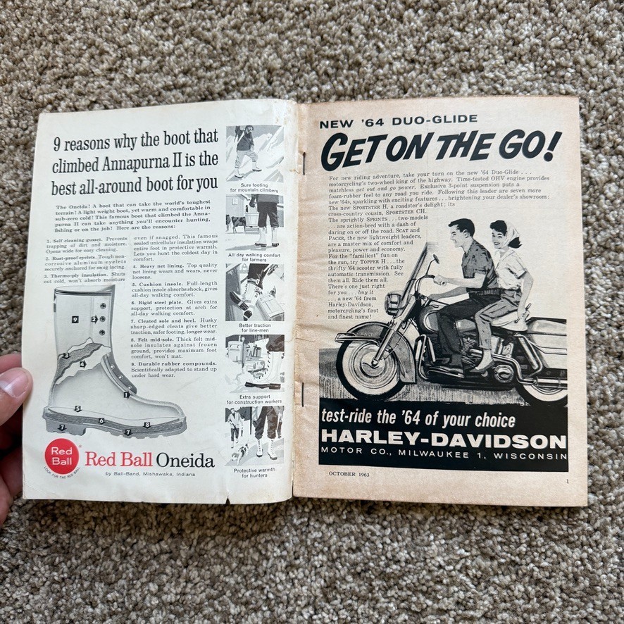 POPULAR MECHANICS MAGAZINE October 1963 OCT