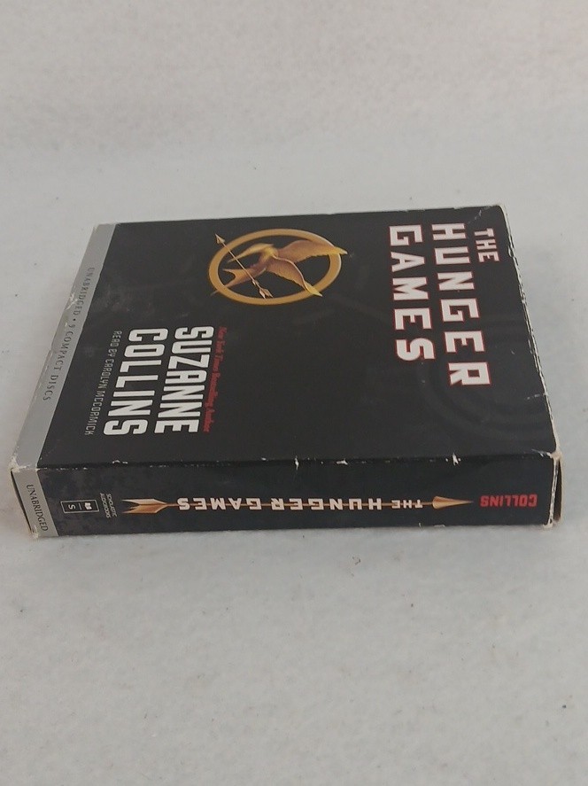 Suzanne Collins The Hunger Games Audio CD Unabridged Dystopian Action Suspence