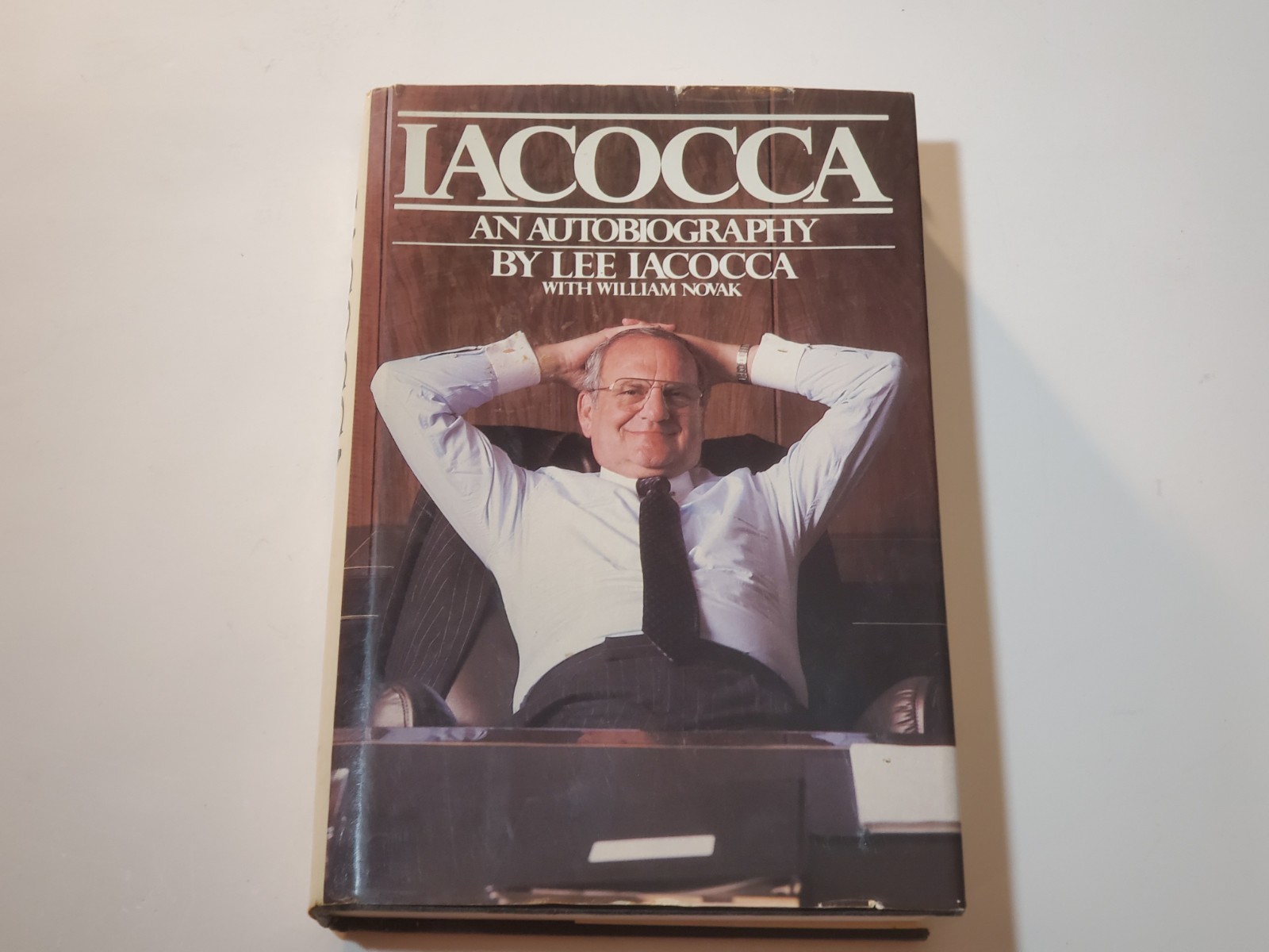Iacocca: An Autobiography Lee Iacocca Bantam Skylar First Edition 1984 Memoir