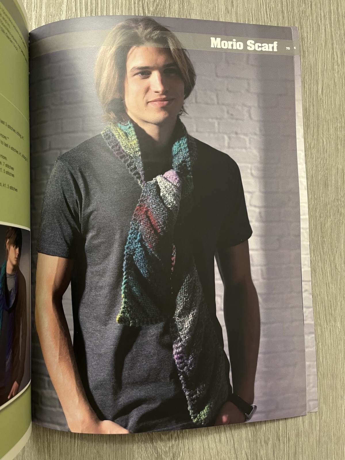 Noro Men Jane Ellison 2009 Trade PB Knitting Pattern Book 8.5×12” UK VG