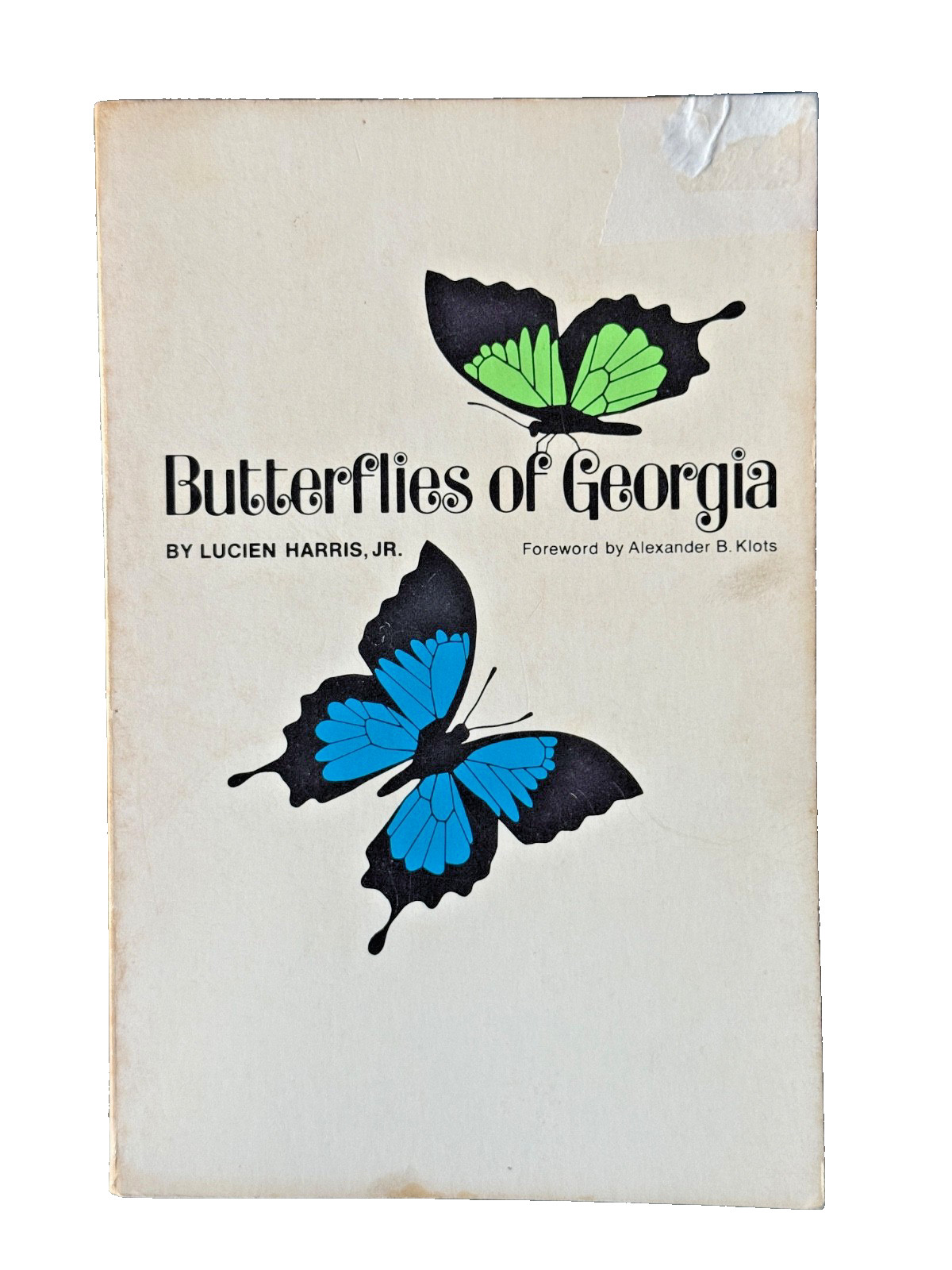 Butterflies of Georgia Lucien Harris Jr 1972 1st Ed PB Univ Oklahoma Press