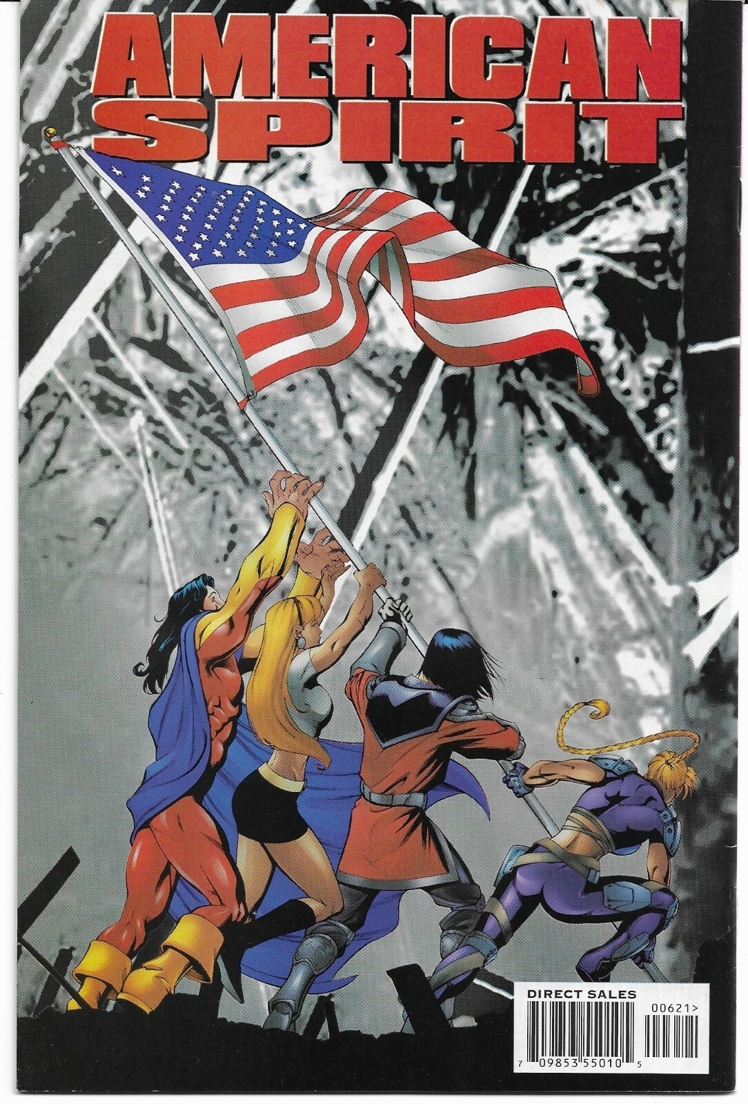10th MUSE #6 (September 2001) ~ VARIANT COVER by ANDY PARK [TOMB RAIDER]