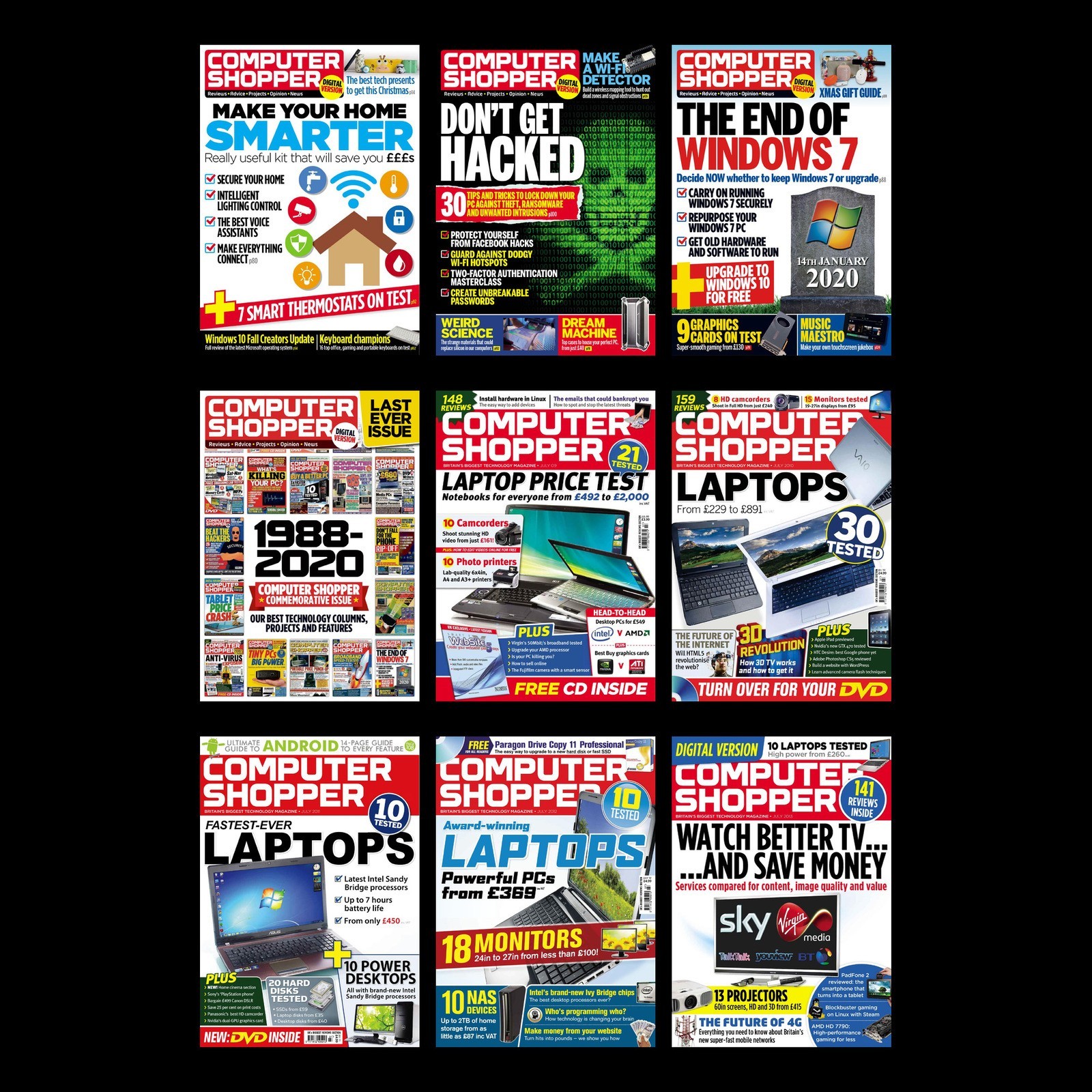 Computer Shopper UK magazine – 138 issues on USB + immediate bonus