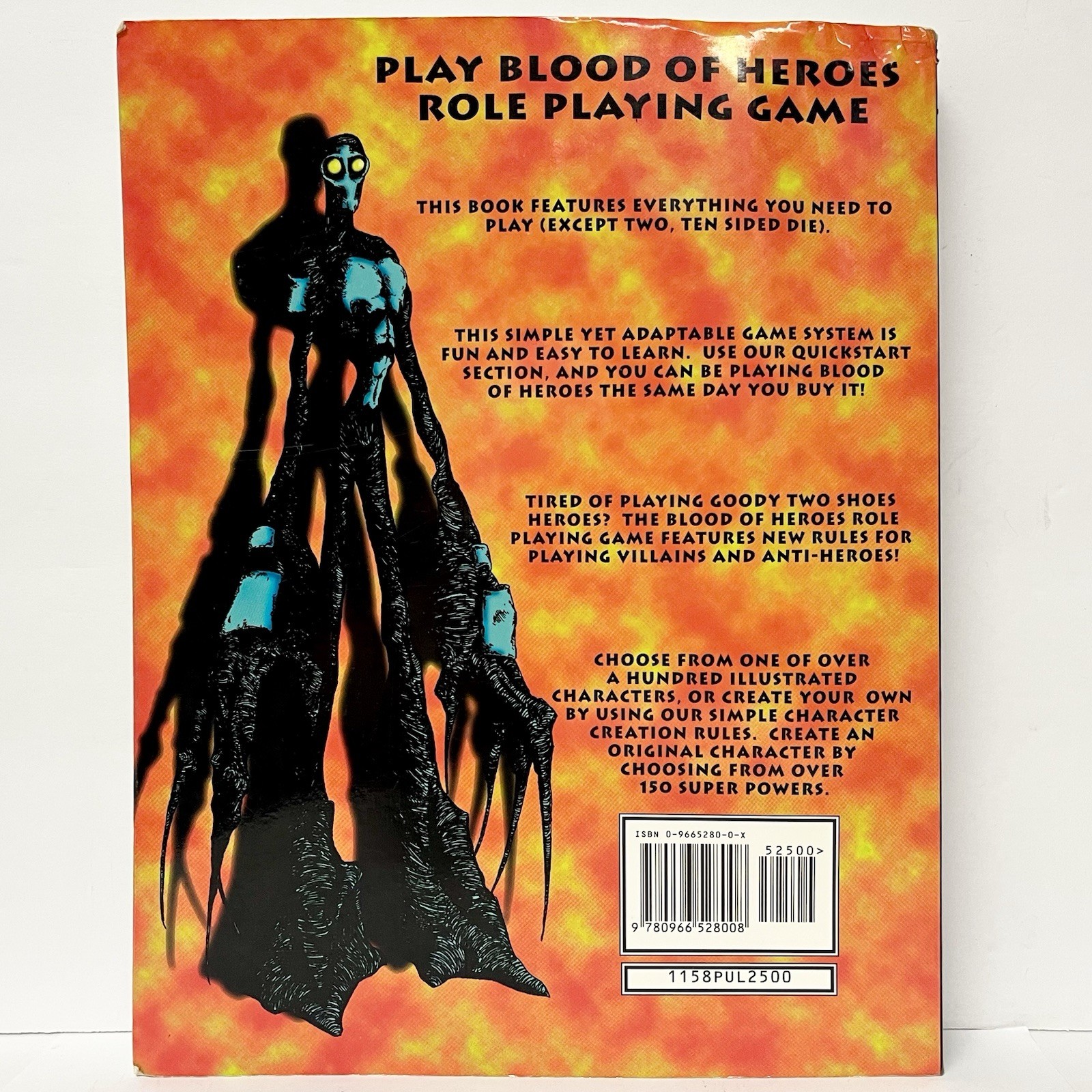 The Blood of Heroes No. 1 Pulsar Games RPG Book