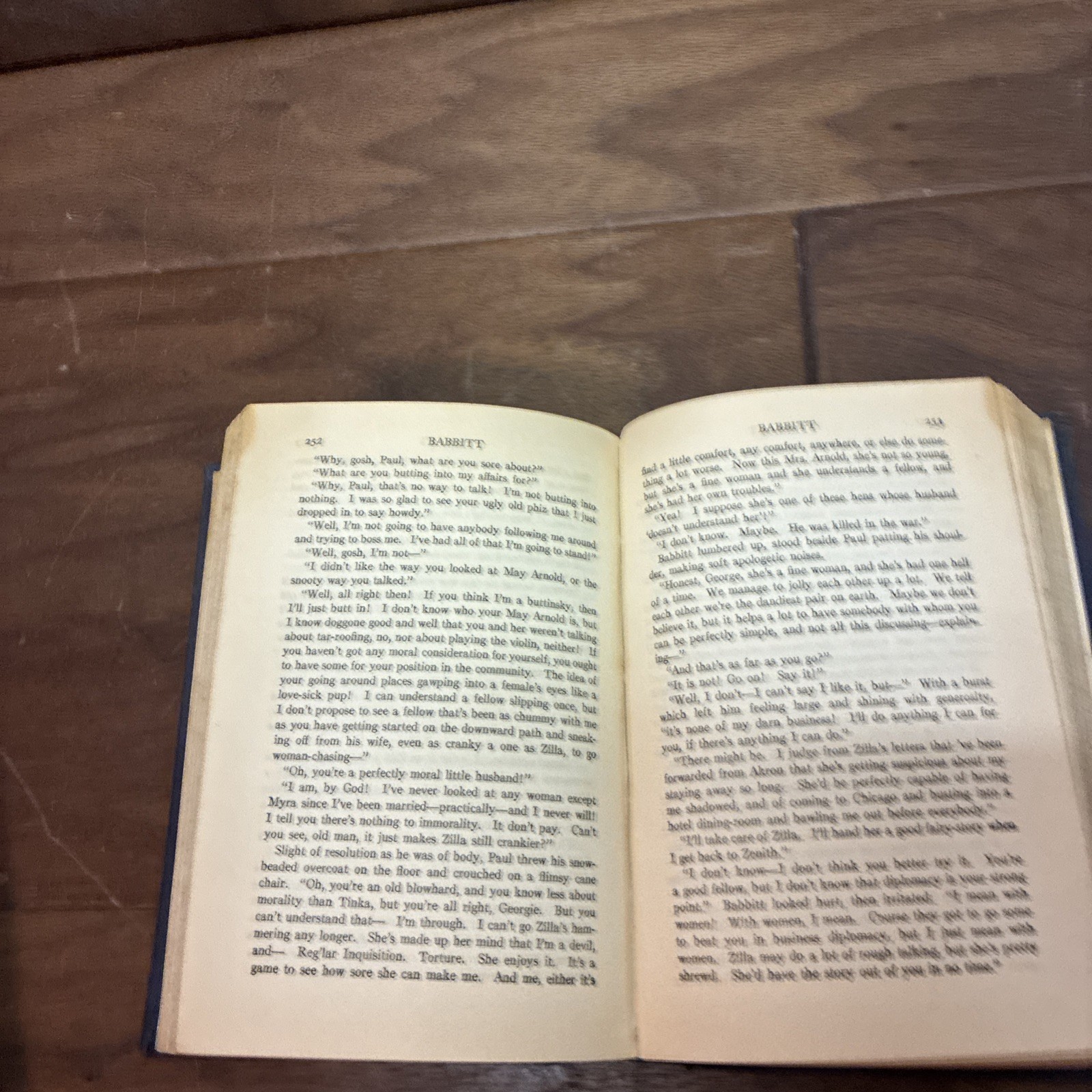Babbitt by Sinclair Lewis HC First 1st Edition 1922 Harcourt Brace & Co Ed.