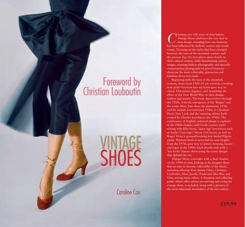 Vintage Shoes: Collecting and Wearing Designer Classics by Caroline Cox Book The