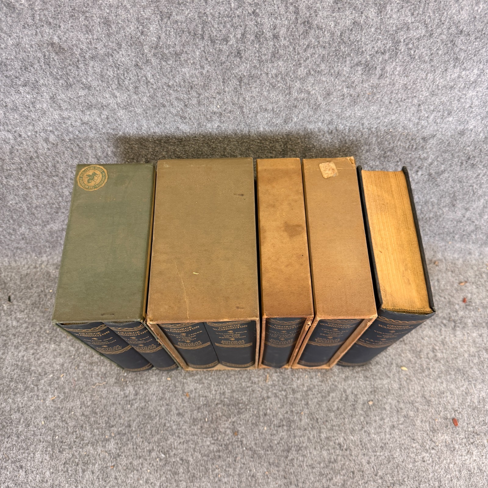 GEORGE WASHINGTON by Douglas Southall Freeman A Biography in 7 Vols – 1948