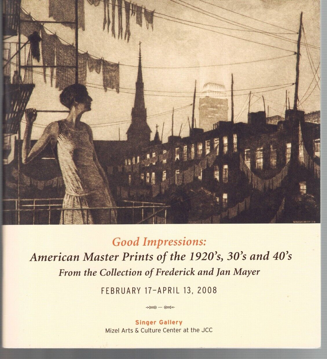 American Master Prints Of 1920’s-30’s & 40’s-Good Impressions-Mayer Collection