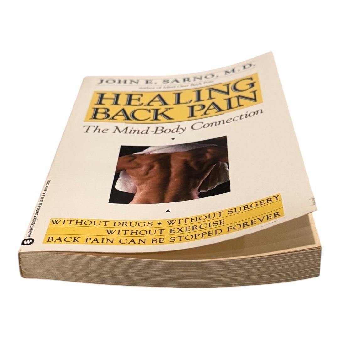 Healing Back Pain John E. Sarno M.D. Mind-Body Connection Paperback Book Health