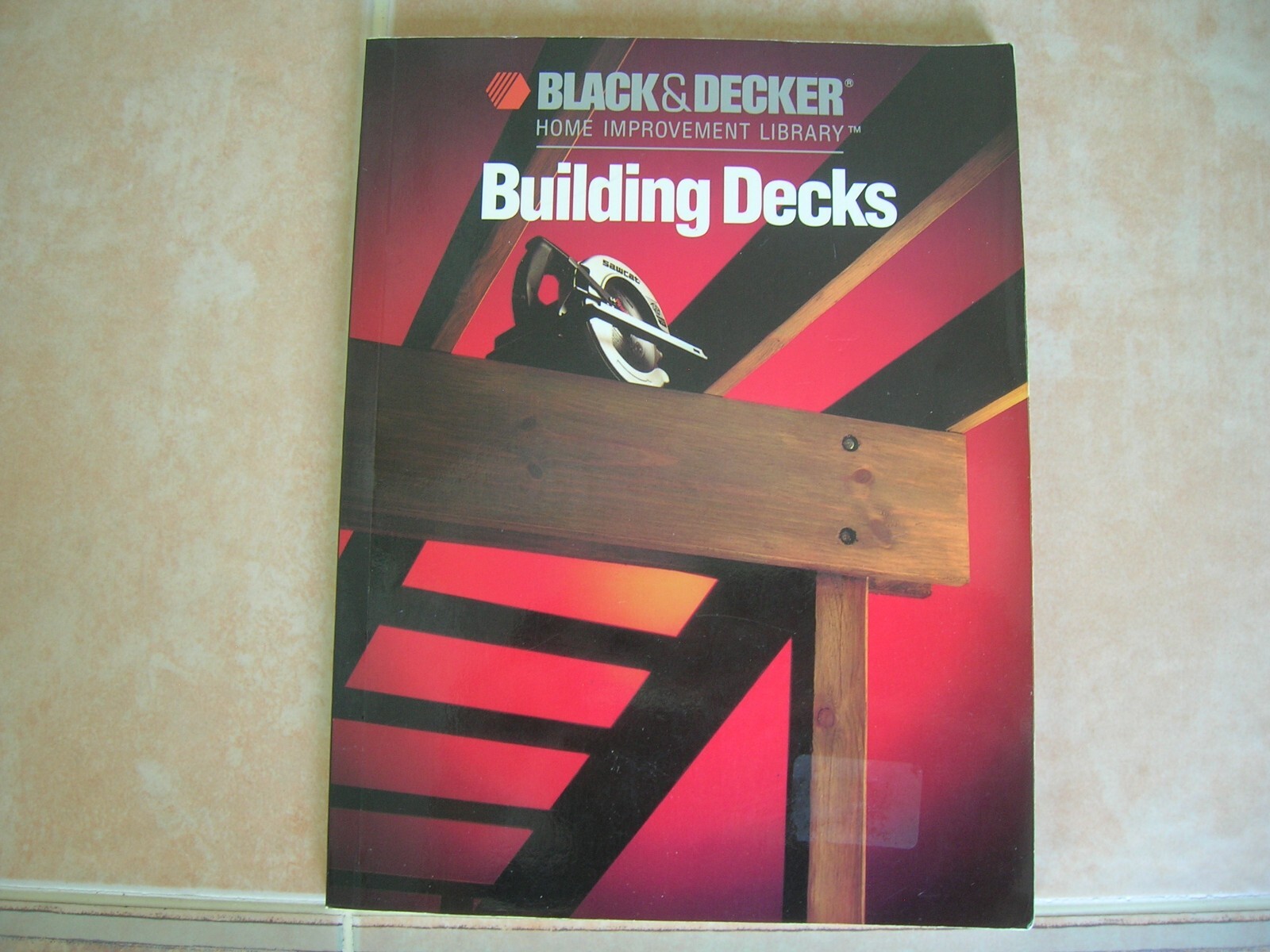3 DYI books Modern Carpentry Willis Wagner Black & Decker Decks Ceramic Tiling