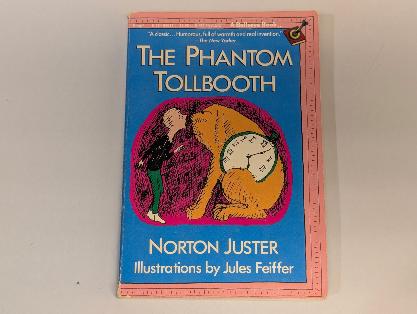 The Phantom Tollbooth Signed by Norton Juster Paperback Book