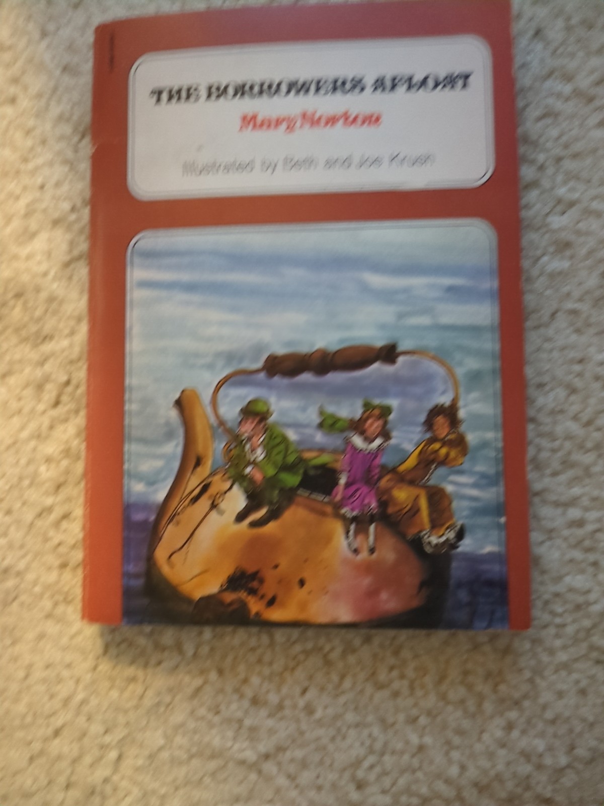 The Borrowers Afloat by Mary Norton 1959 Paperback Vintage! A Voyager Book