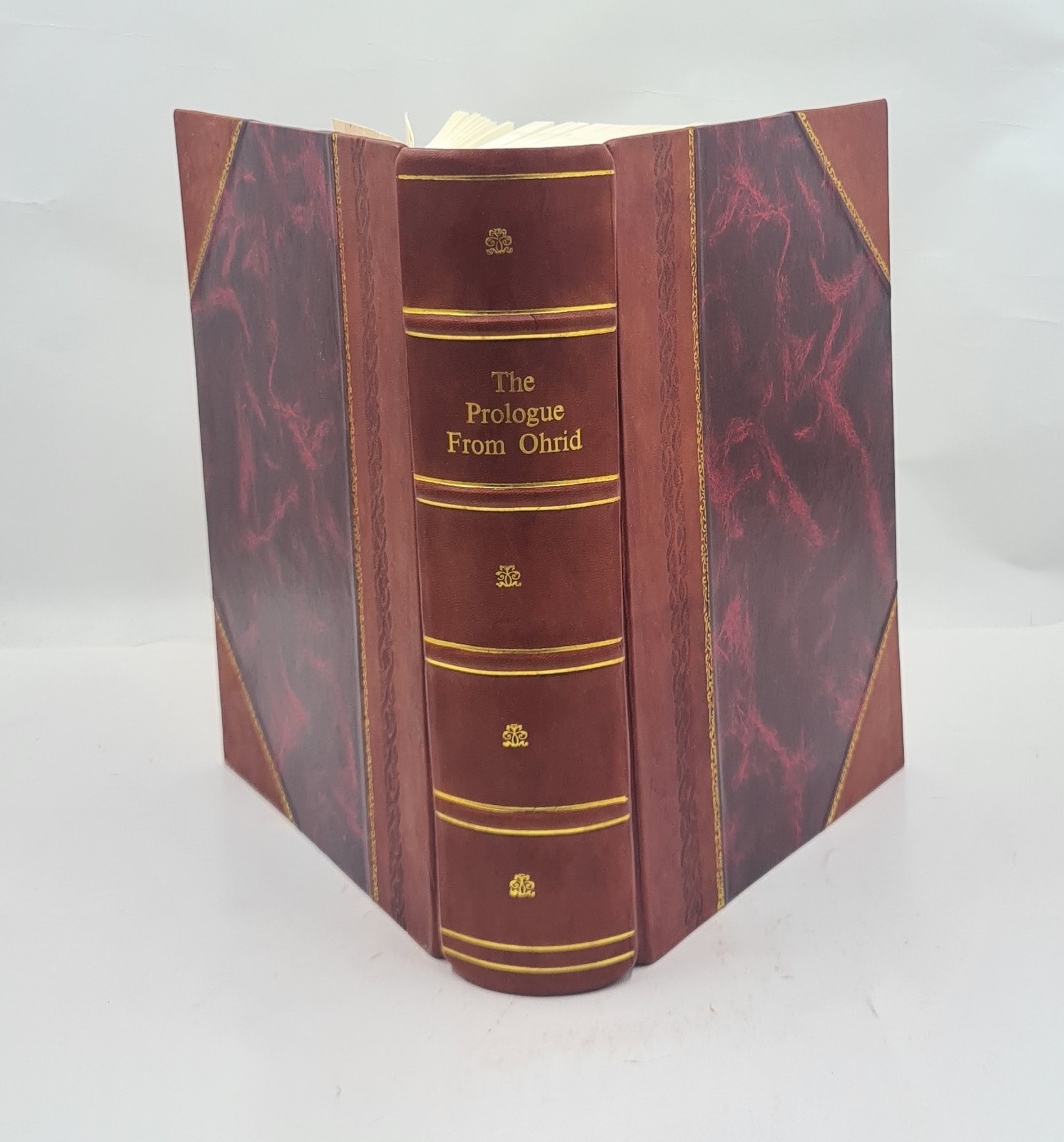 The Prologue From Ohrid 1926 by Bishop Nikolai Velimirovich [Leather Bound]