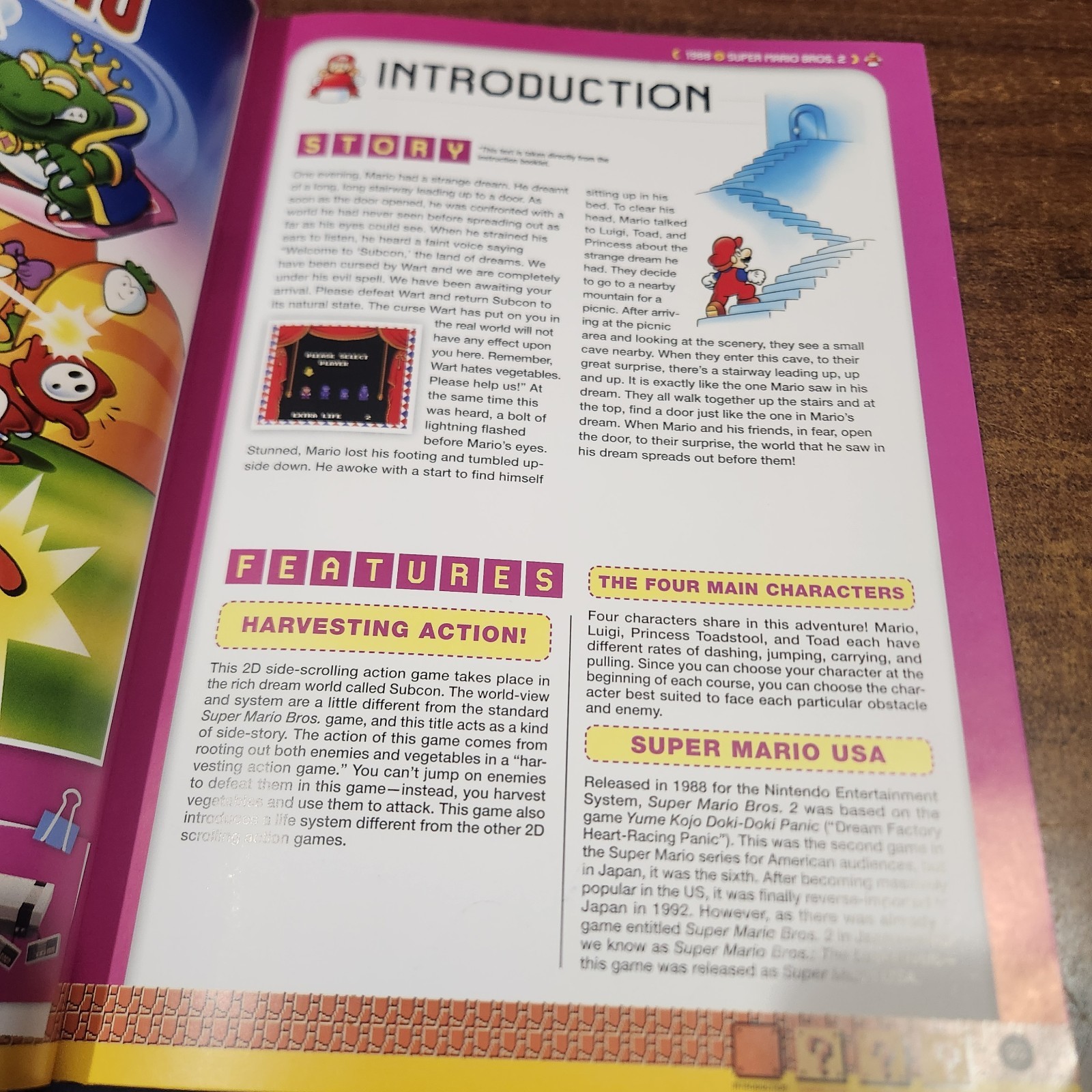 Super Mario Encyclopedia – Hardcover By Nintendo – Very Nice Book over 200 pages