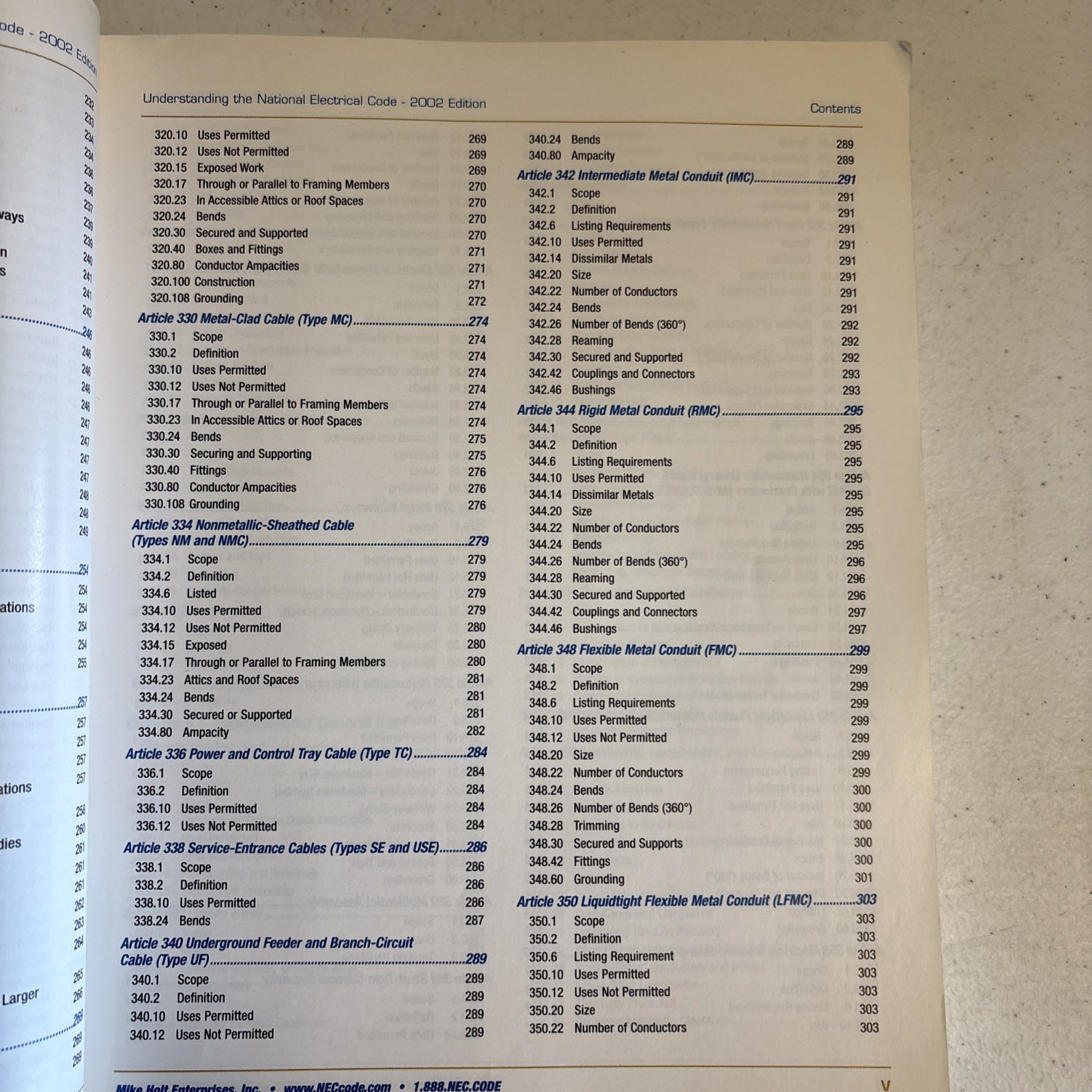 Mike Holt Illustrated Guide to Understanding the NEC(2002) Vol.1 Electrical Code