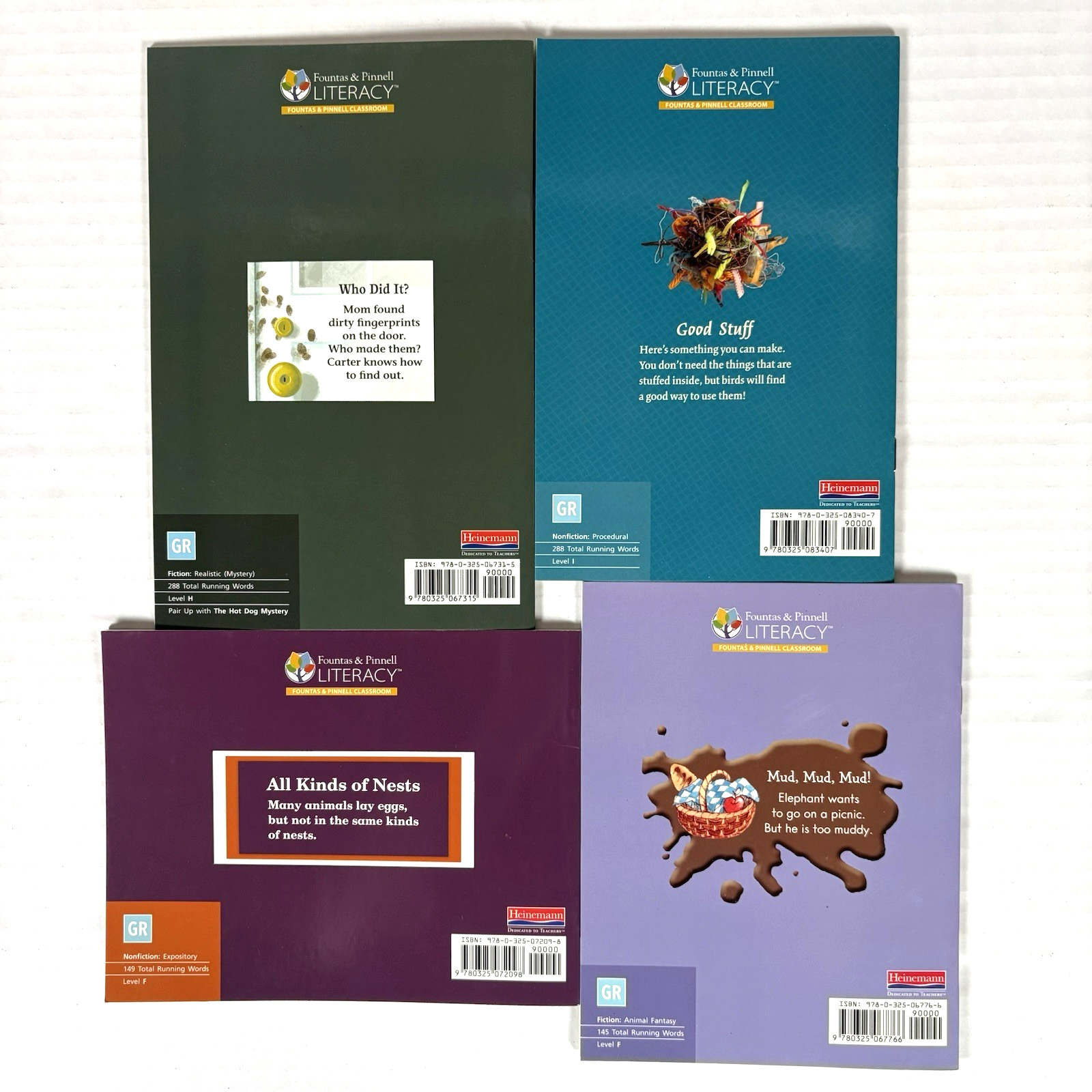 1st Grade Readers Multi-Level Reading Library #2 – 23 Books Levels E-J