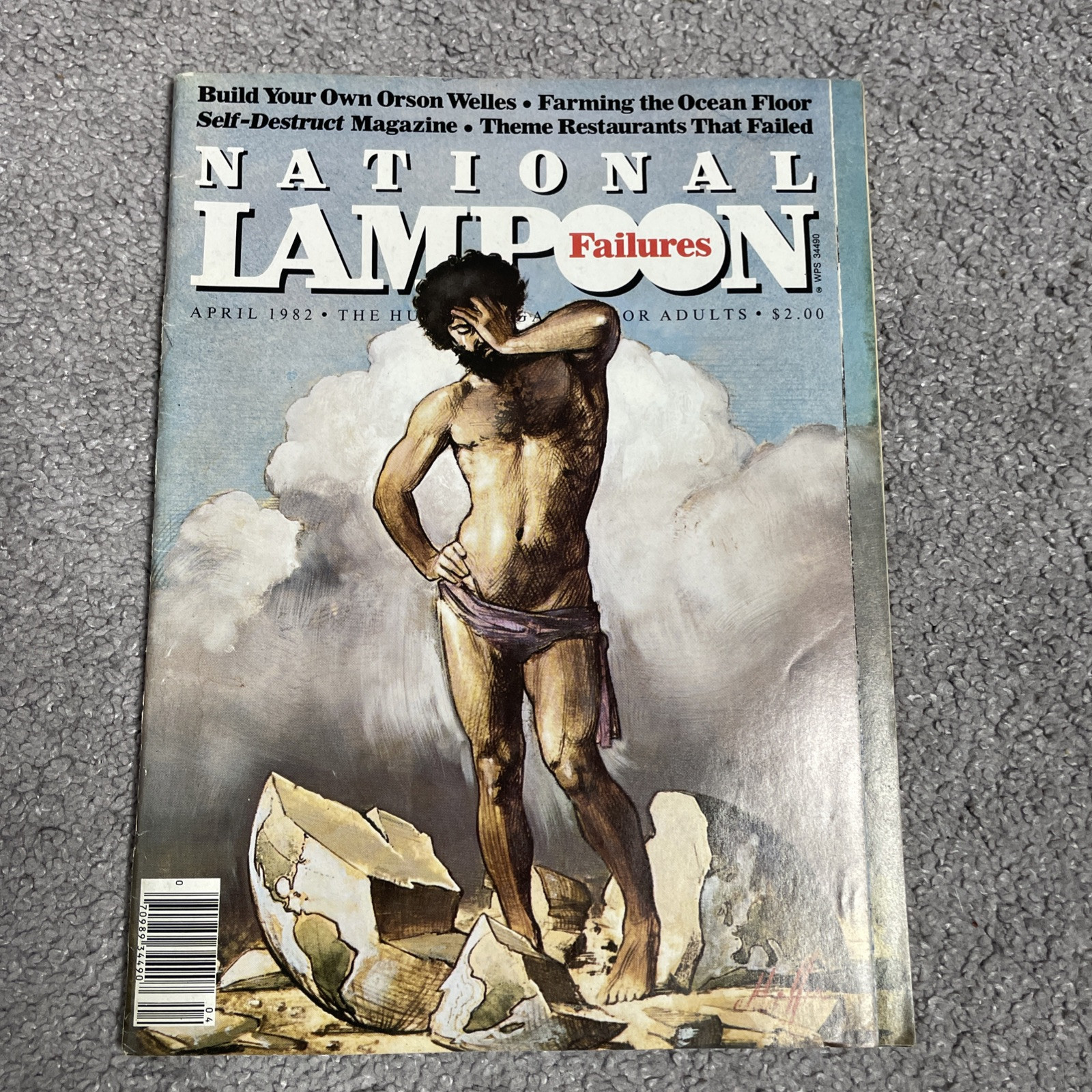 National Lampoon Magazine Vintage April 1982 Issue Adult Humor Magazine