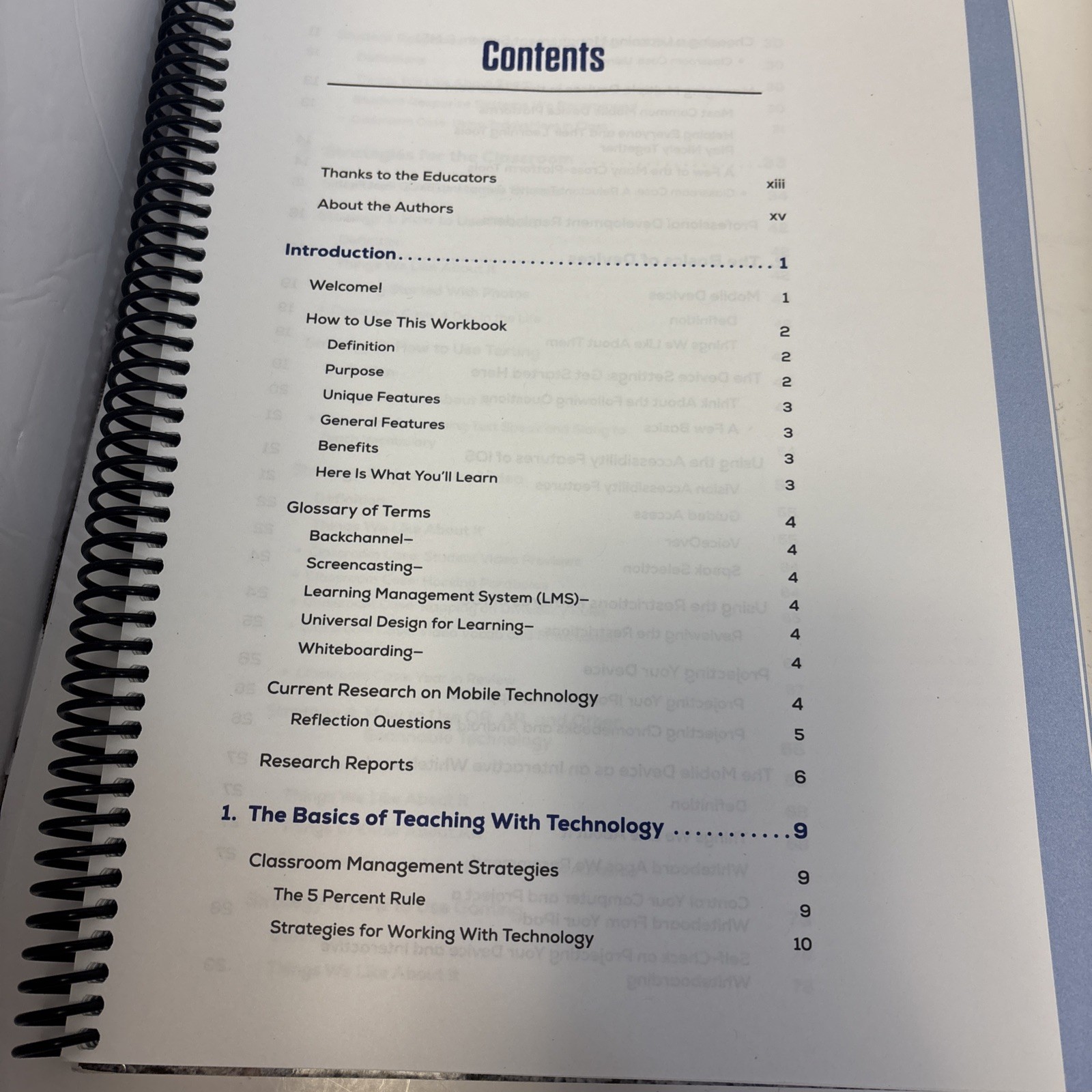 Teaching the Last Backpack Generation~ For Secondary Educators (Spiral) $2 SHIP
