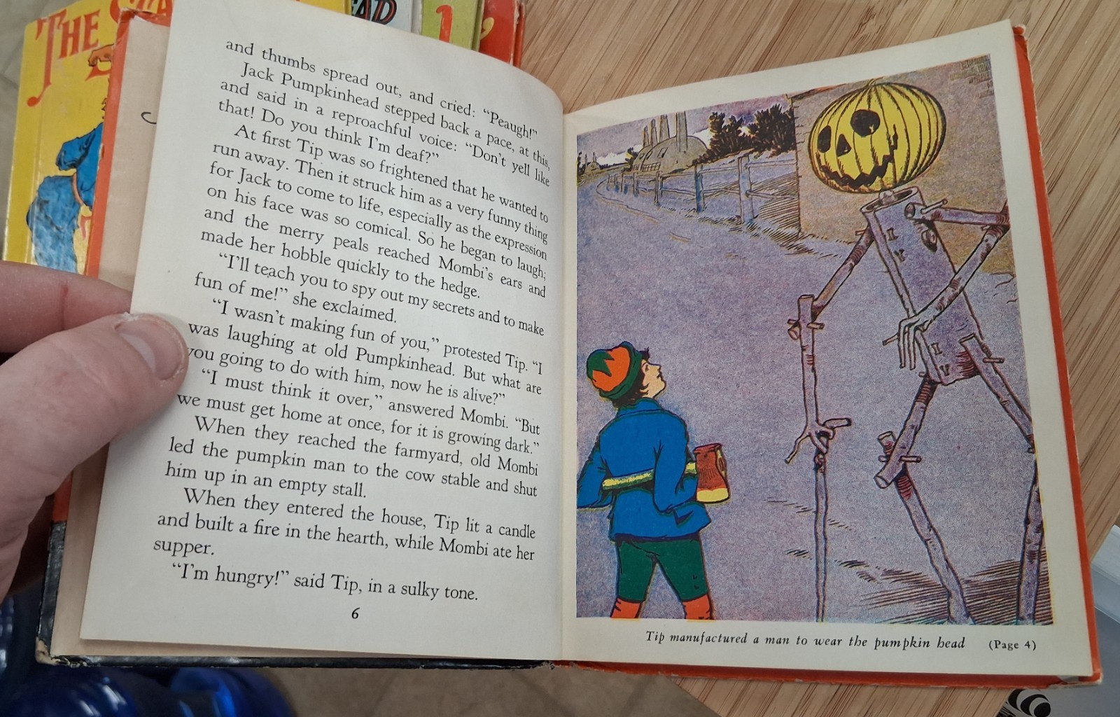 Wizard of Oz Junior Editions Lot of 6 vintage books – L. Frank Baum Rand McNally