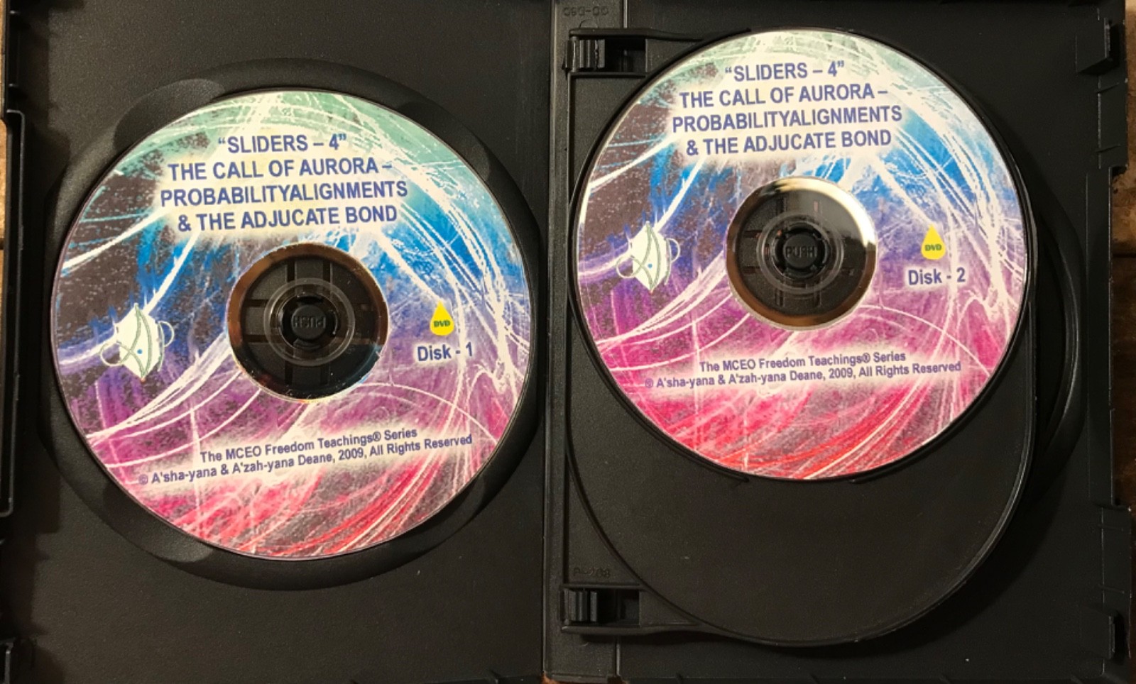 VOYAGERS, ASHAYANA DEANE, Sliders 4 (3) DVD’S & 1 cd