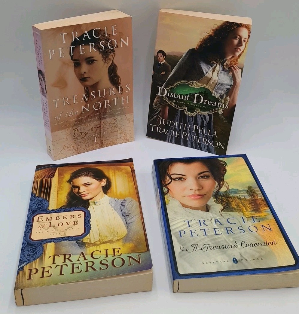Tracie Peterson Mixed Book Lot – 4 Books Each Book Is #1 In Series Paperback