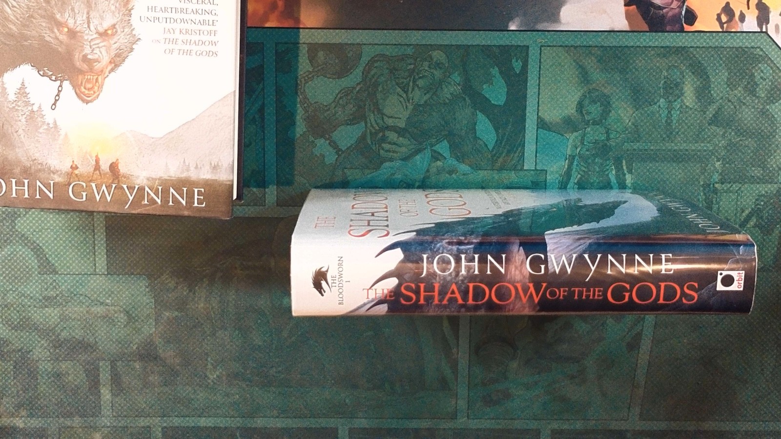 The Bloodsworn Trilogy (Shadow/Hunger) (Fury of the Gods SIGNED) Gwynne HC