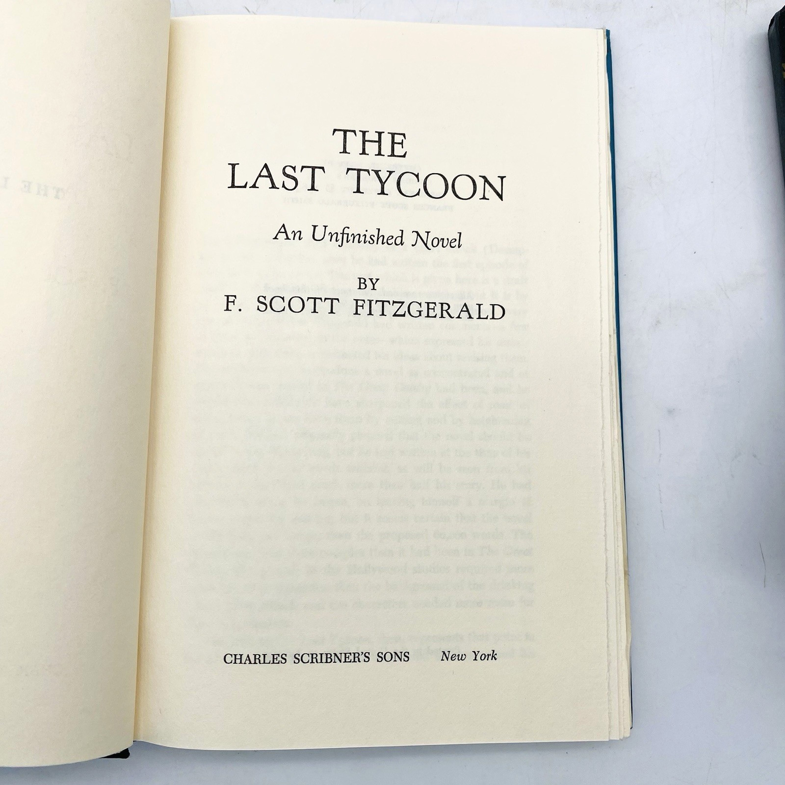 Lot of 4 F. Scott Fitzgerald Hardcover Novels Charles Scribner’s Sons Acceptable