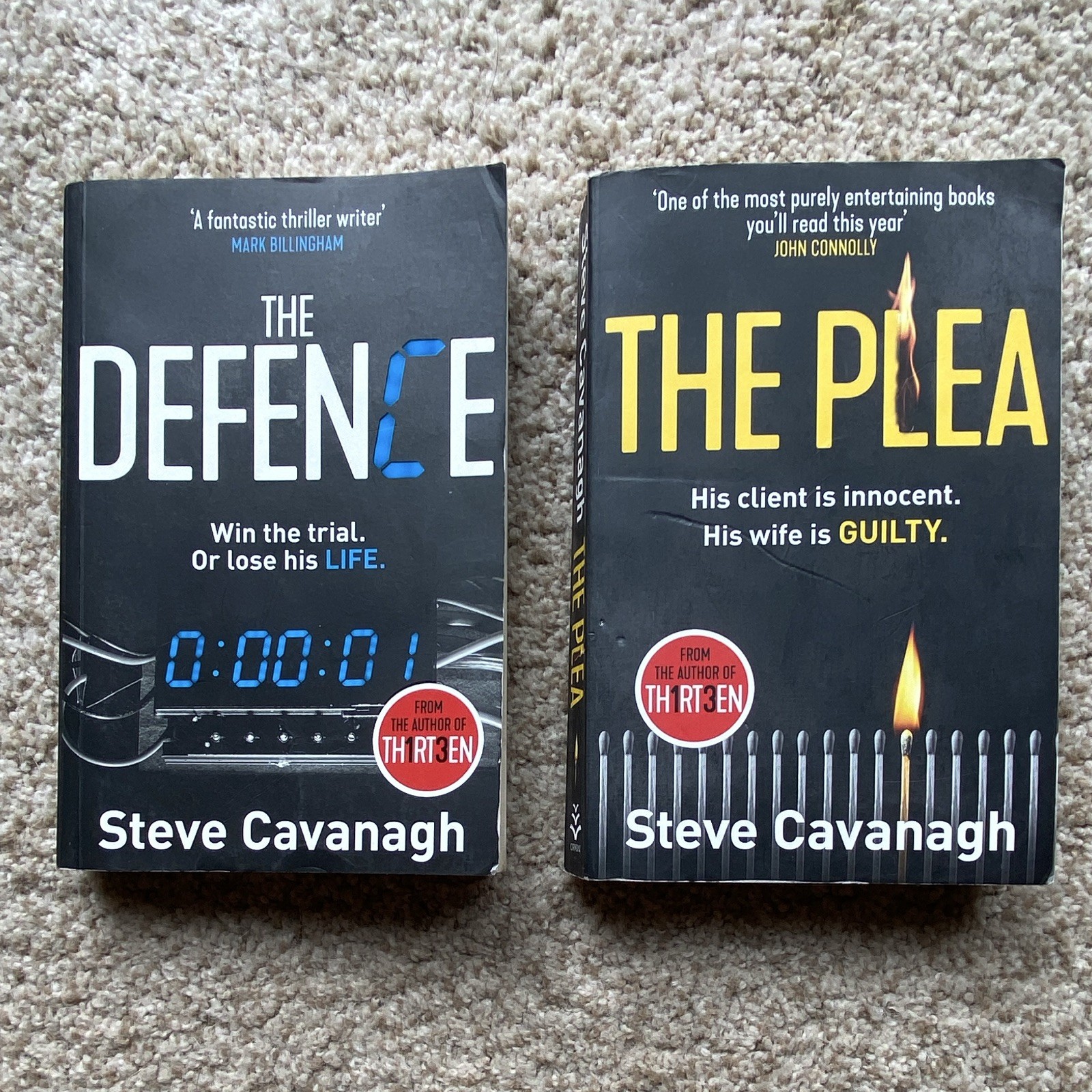 Steve Cavanagh The Defence & The Plea Eddie Flynn Series Thriller