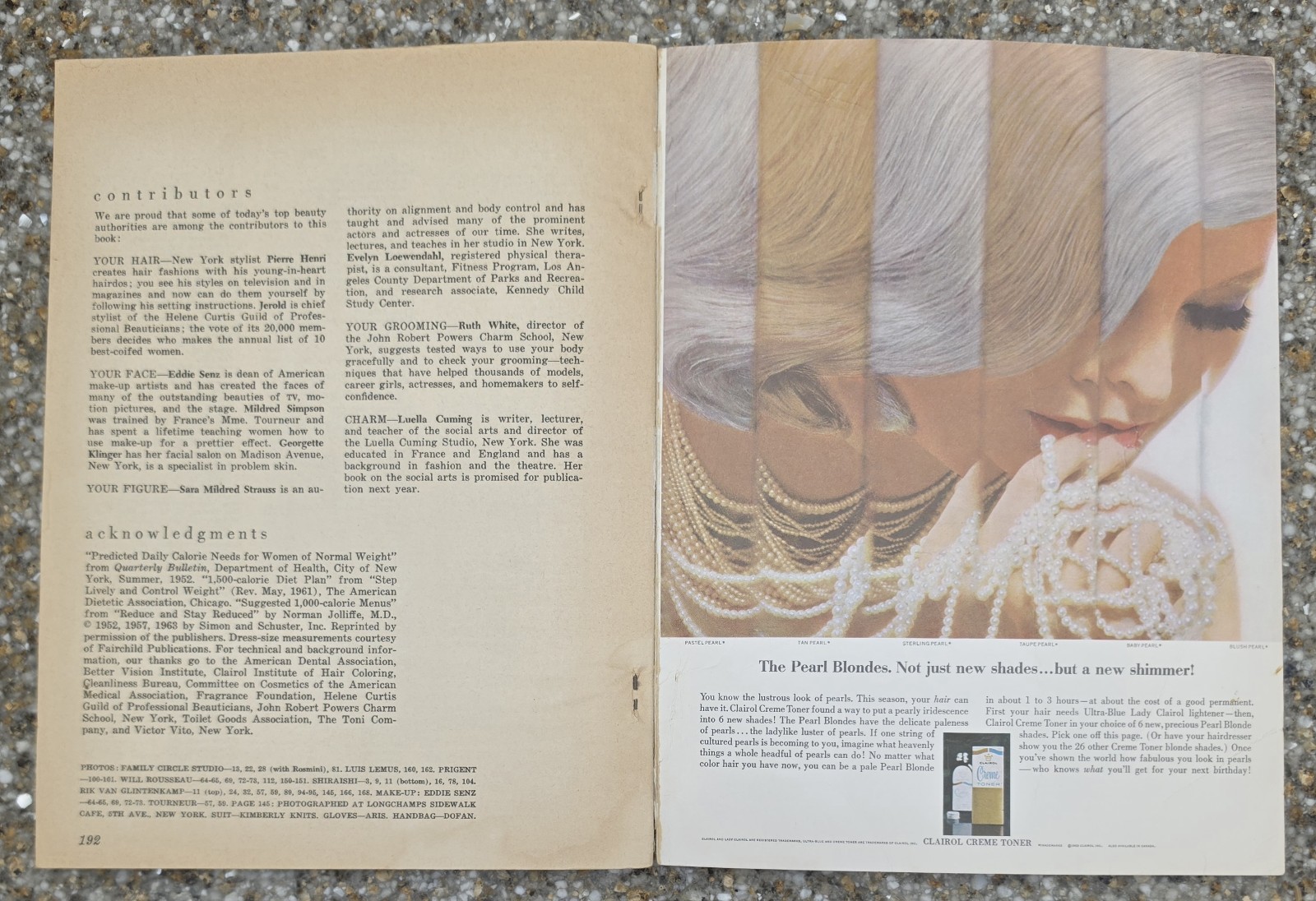 1964 Family Circle Guide to Beauty Vintage 1960s Makeup Hair Style Mod Book PB