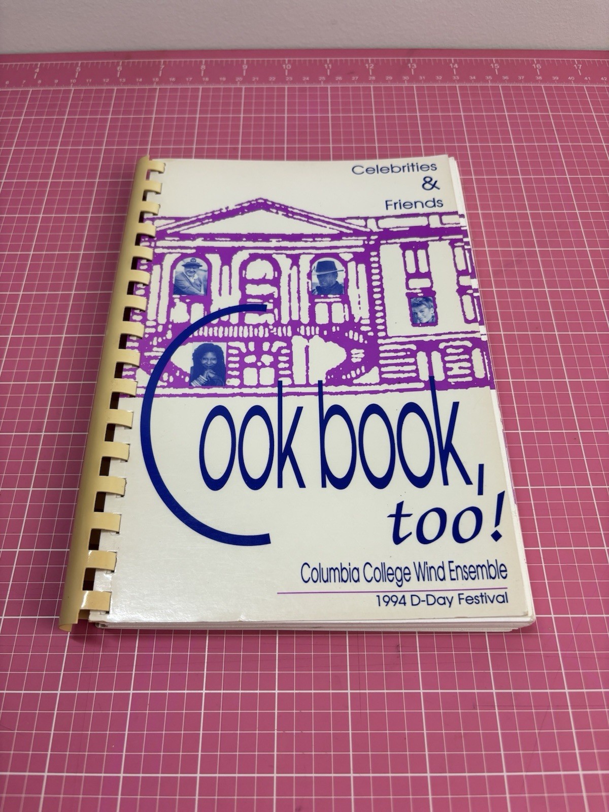 Celebrities & Friends Cookbook, too Columbia College of SC Wind Ensemble 1994