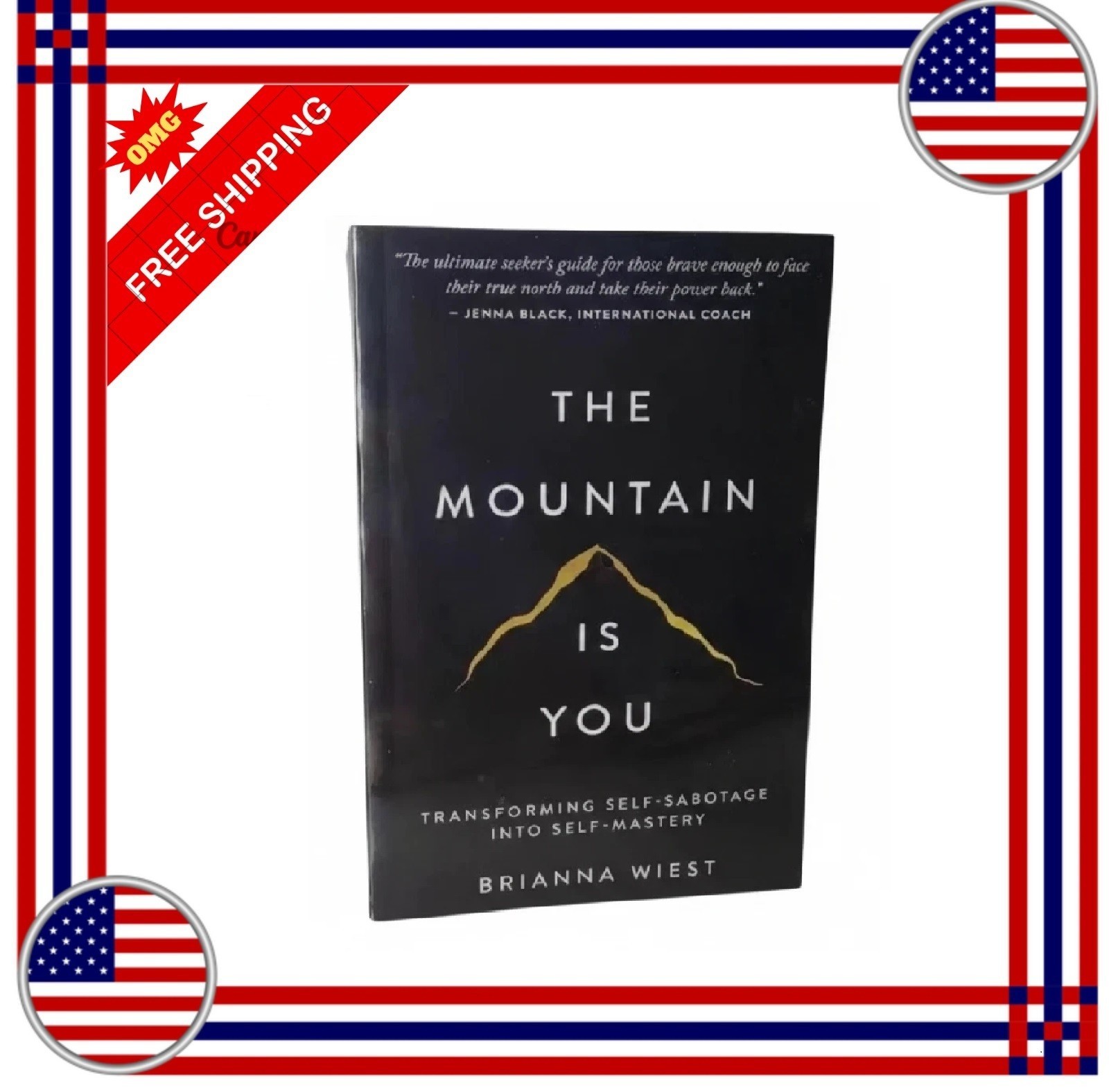 The Mountain is you by Brianna Wiest Paperback Book – Free Shipping US