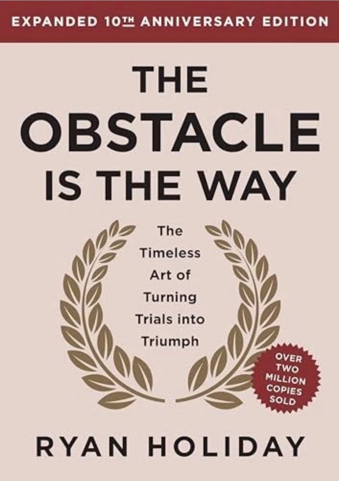 The Obstacle is the Way Expand Ryan Holiday NEW