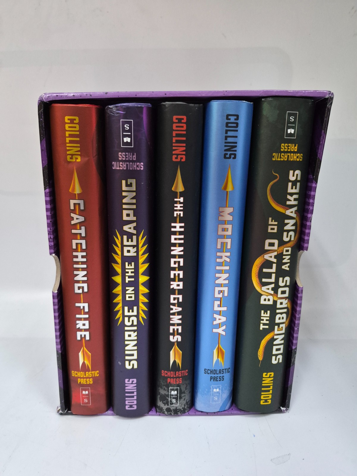 Hunger Games 5-Book Hardcover Box Set Suzanne Collins