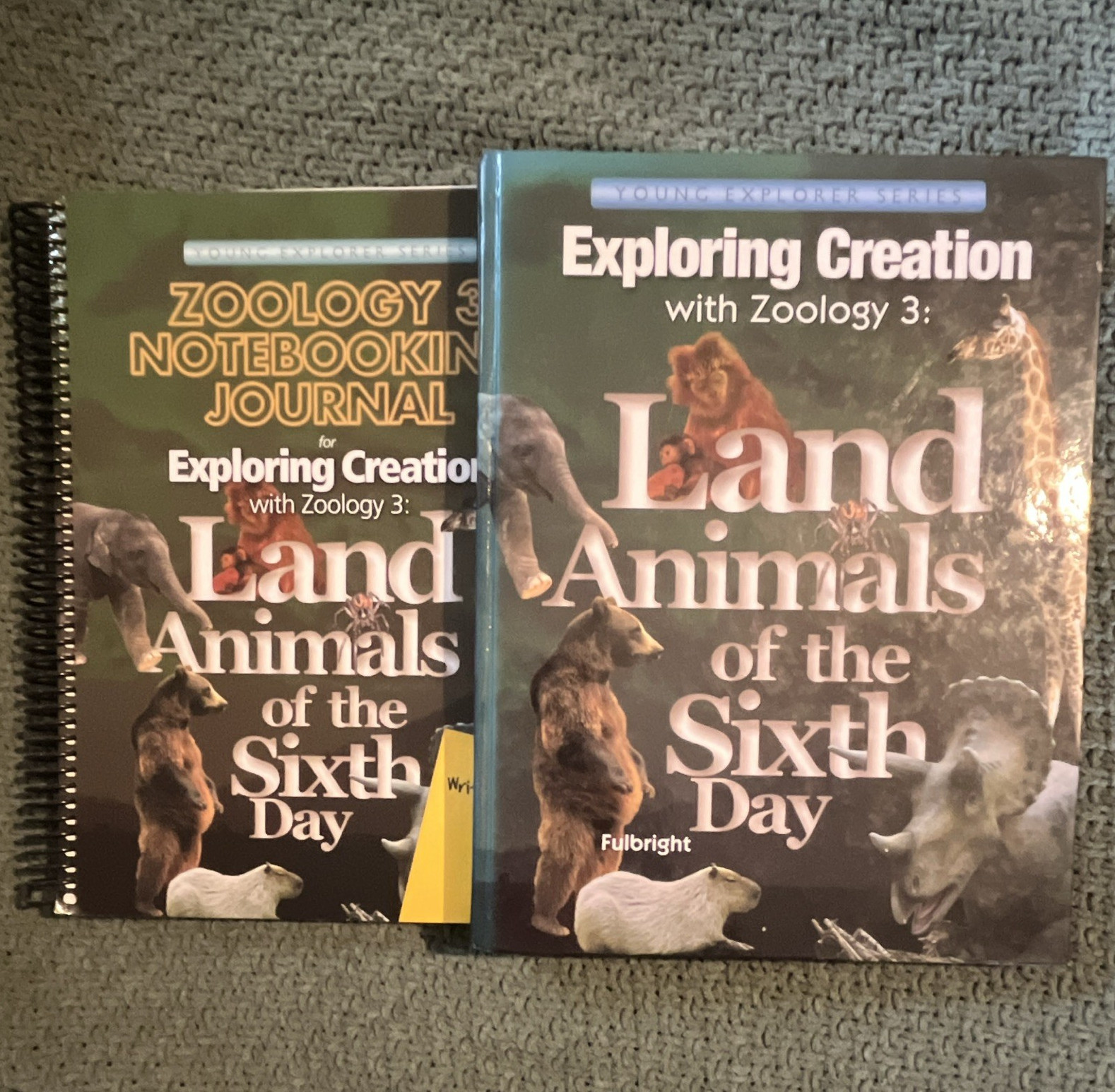 Apologia Exploring Creation with Zoology 3 Land Animals Textbook & Journal Set
