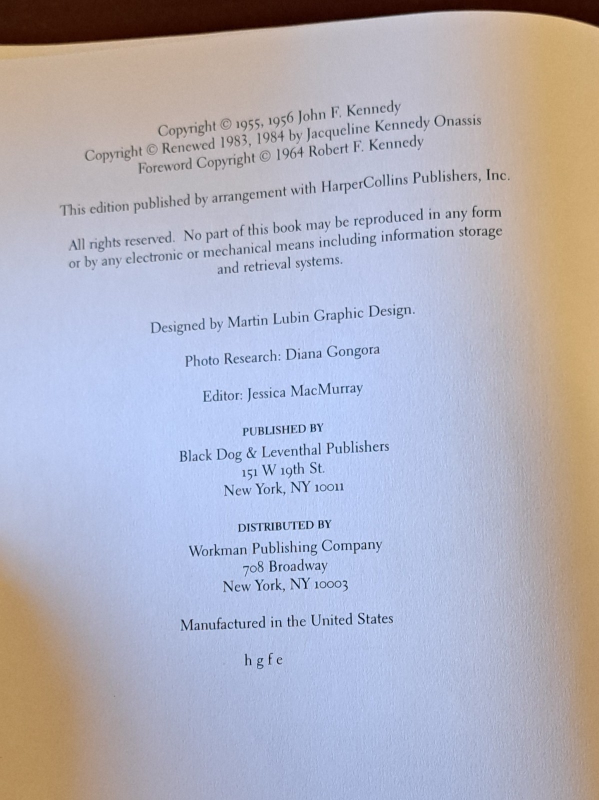 Profiles in Courage Special Memorial Edition 1984 Hardcover, MOVING SALE!