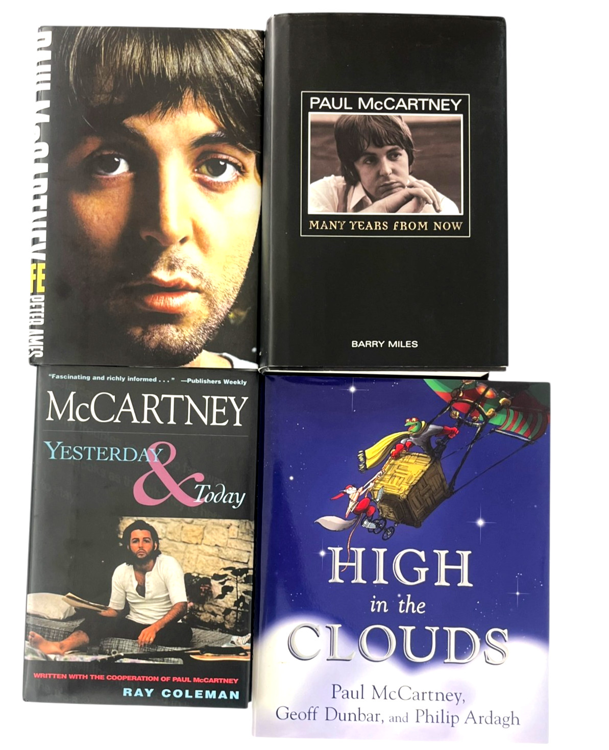 Paul McCartney – Hardcover Books LOT of 4 – See Pics & Description for Titles