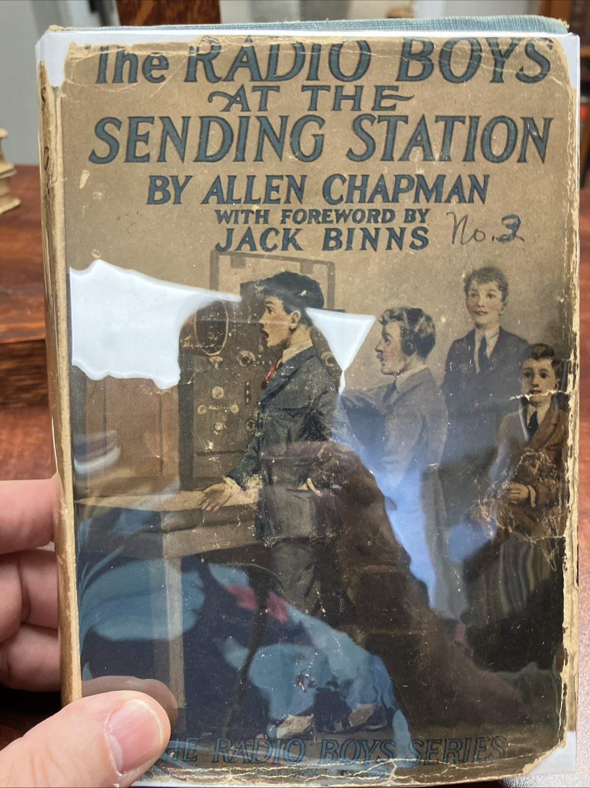1922 The Radio Boys At The Sending Station, Allen Chapman Django