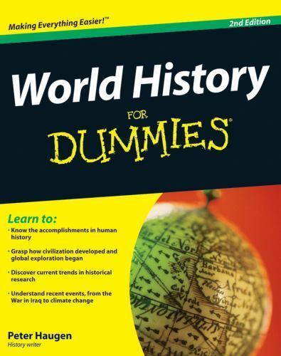 World History For Dummies, 2nd Edition, Haugen, Peter, Good Book