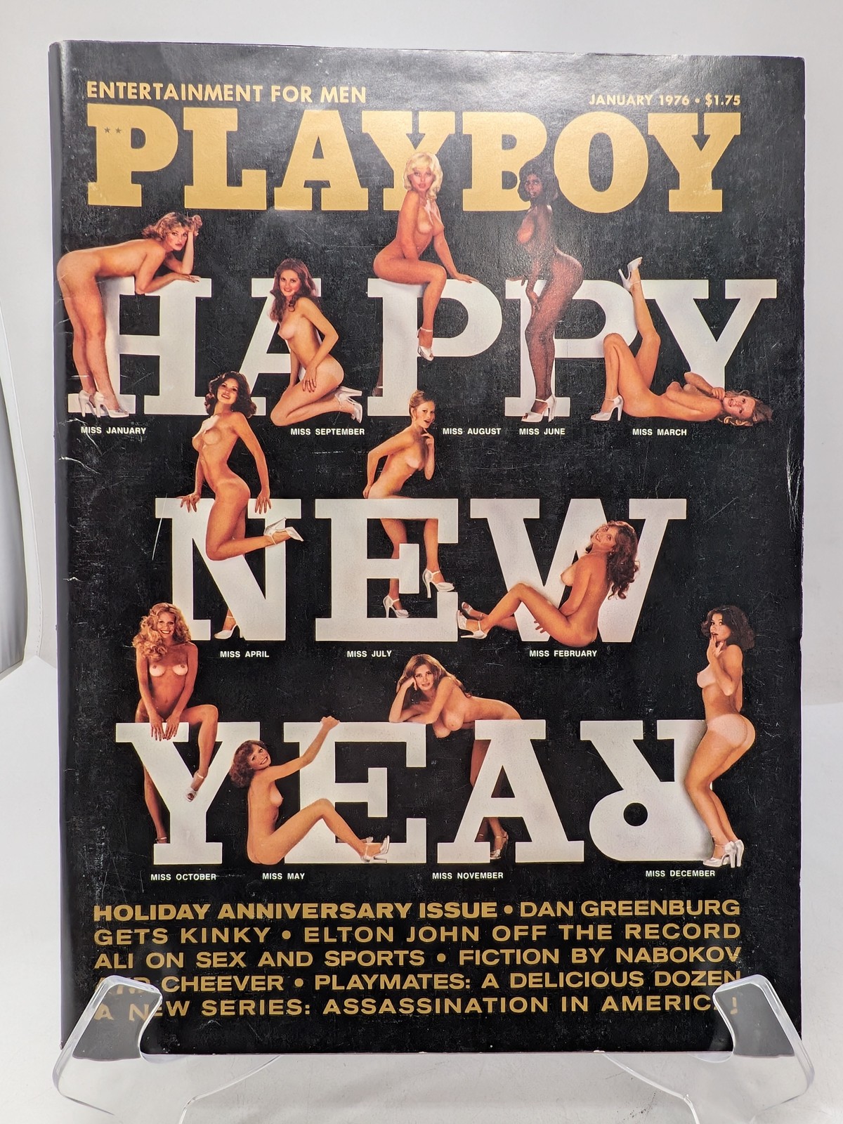 Playboy Magazine January 1976 🔥 Covergirls PM Jan to Dec 75 🔥 Daina House 🔥 B