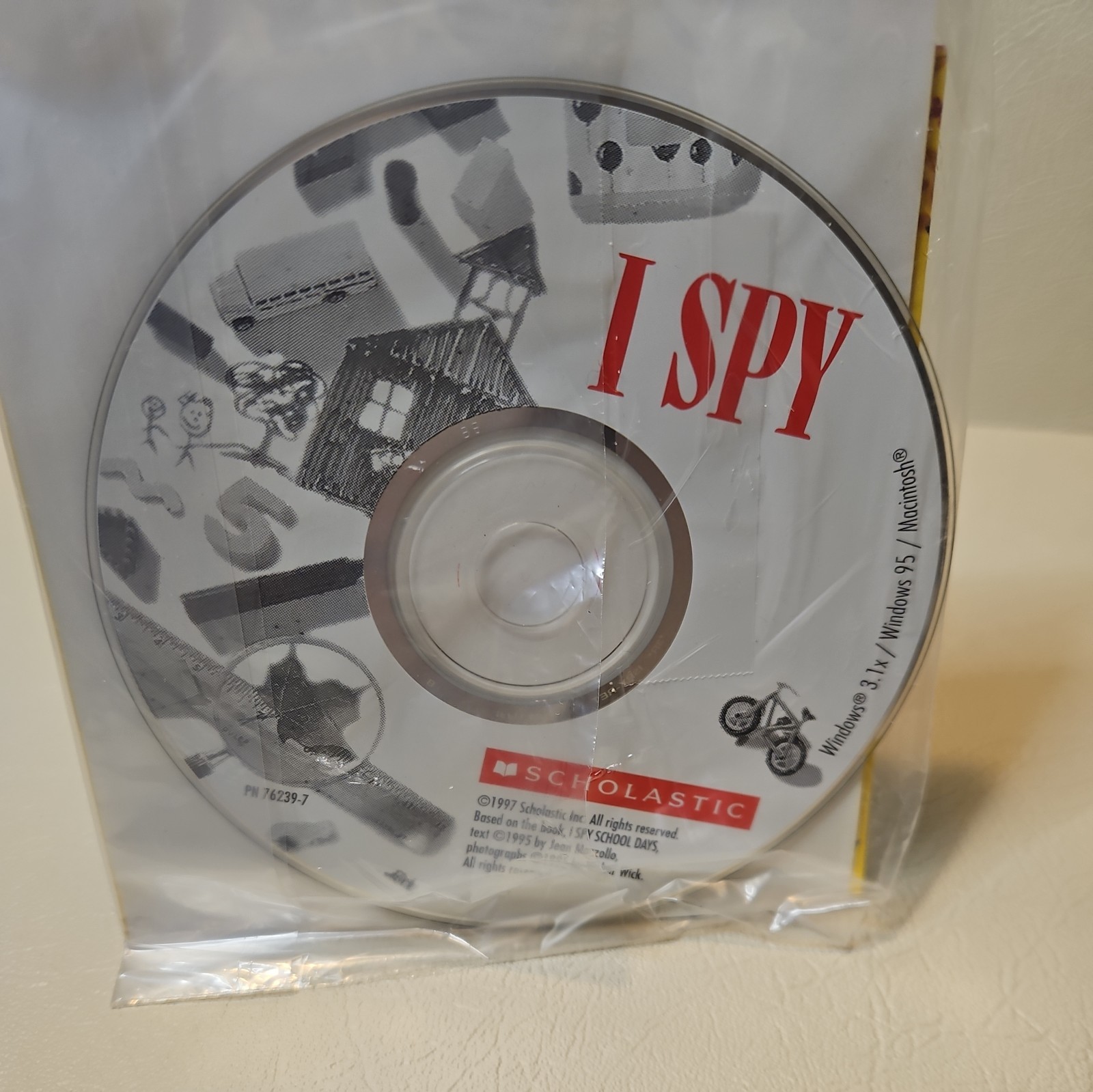 Lot of 4 l Spy PC/CD Rom Games Vintage Scholastic Kids Games Jean Marzollo VG