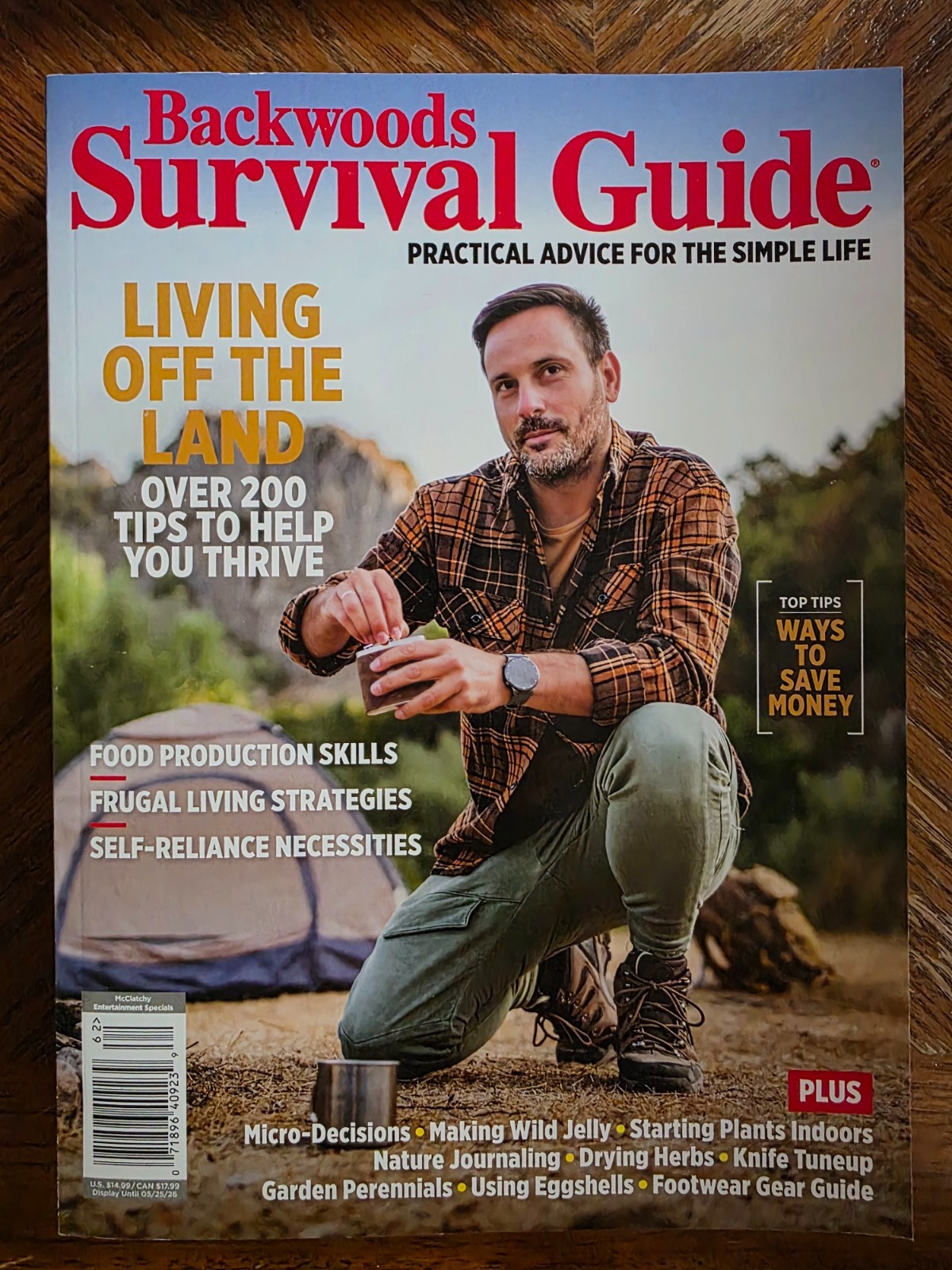 BACKWOODS SURVIVAL GUIDE MAGAZINE Living Off the Land Issue 2026