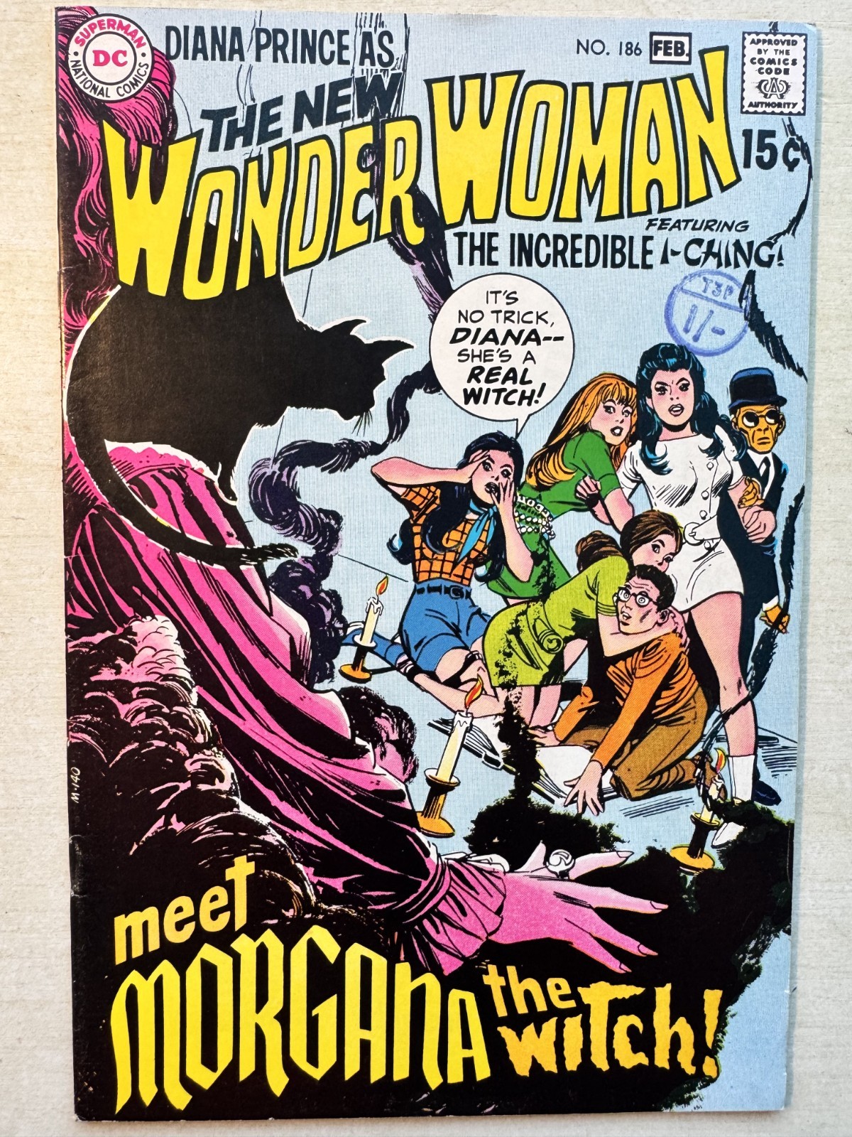 Wonder Woman #186 VF- (7.5) Mike Sekowky Art DC Comics 1970 Bronze Age Comics